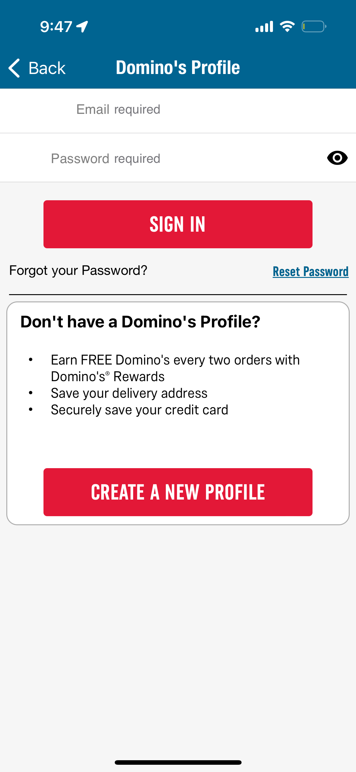 dominos app screenshot 30