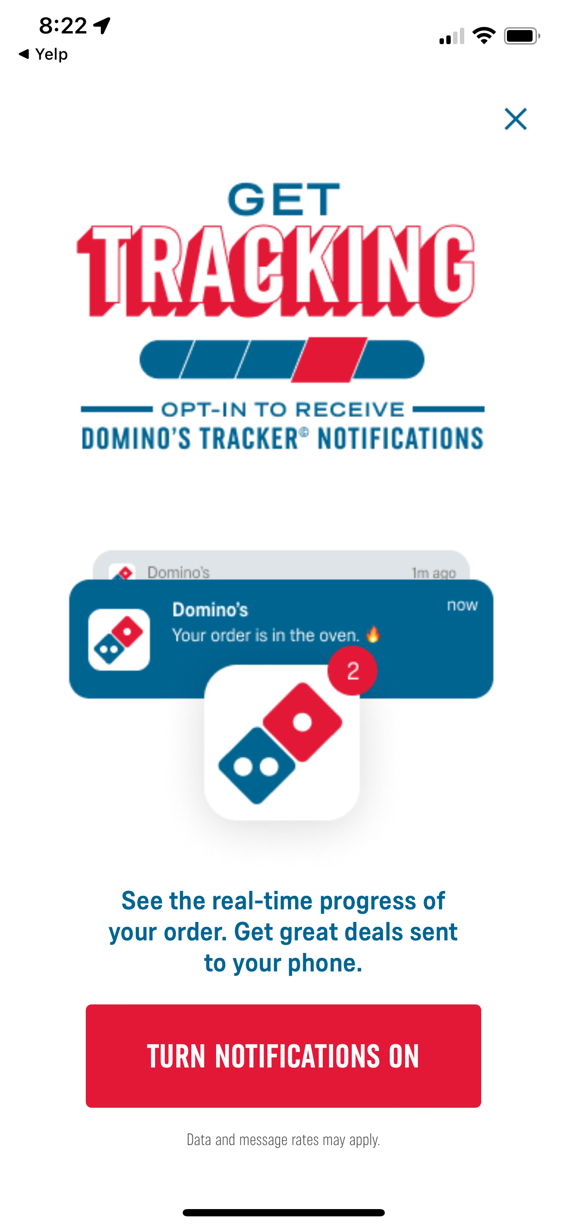 dominos app screenshot 28