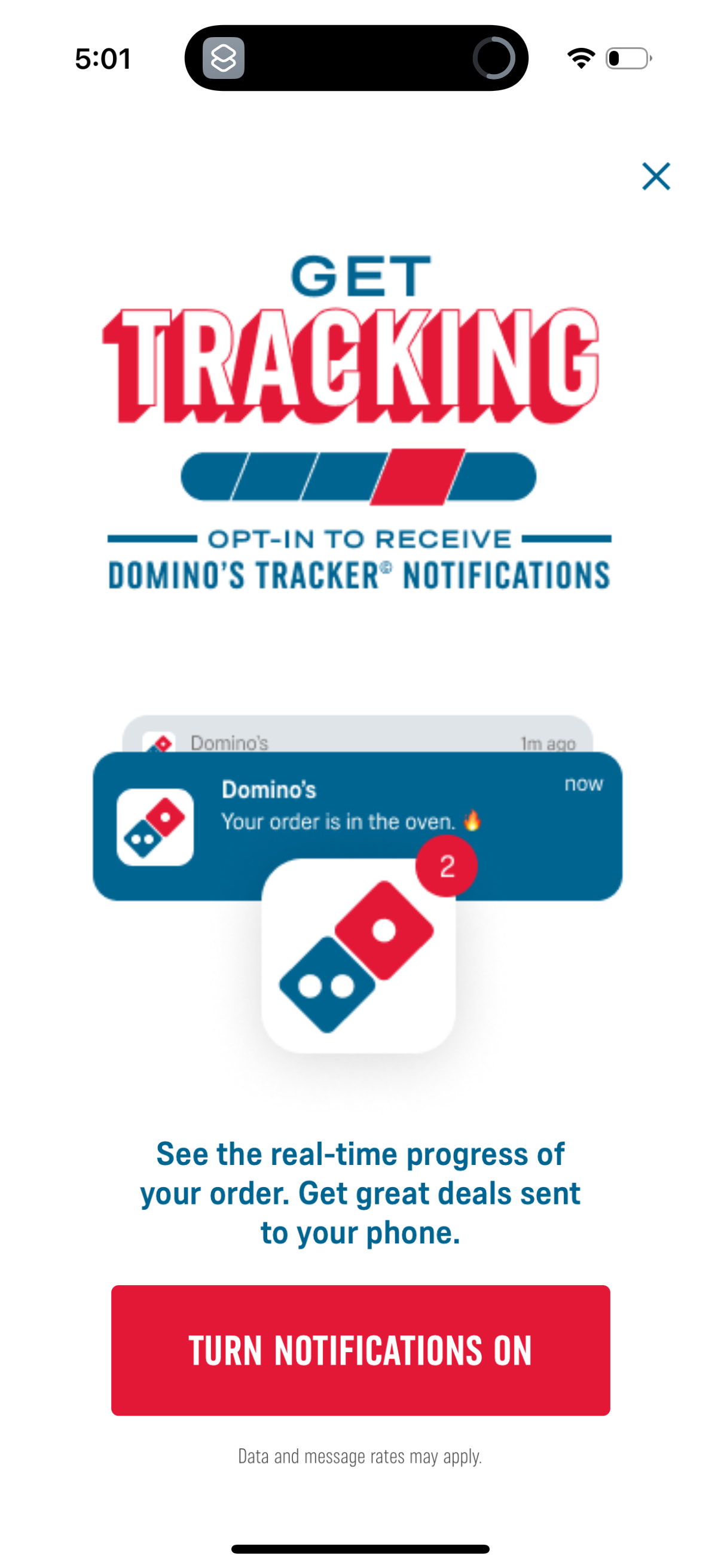 dominos app screenshot 15