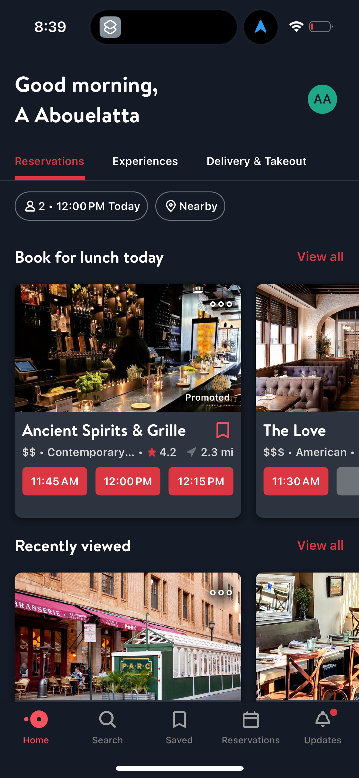 opentable app screenshot 57