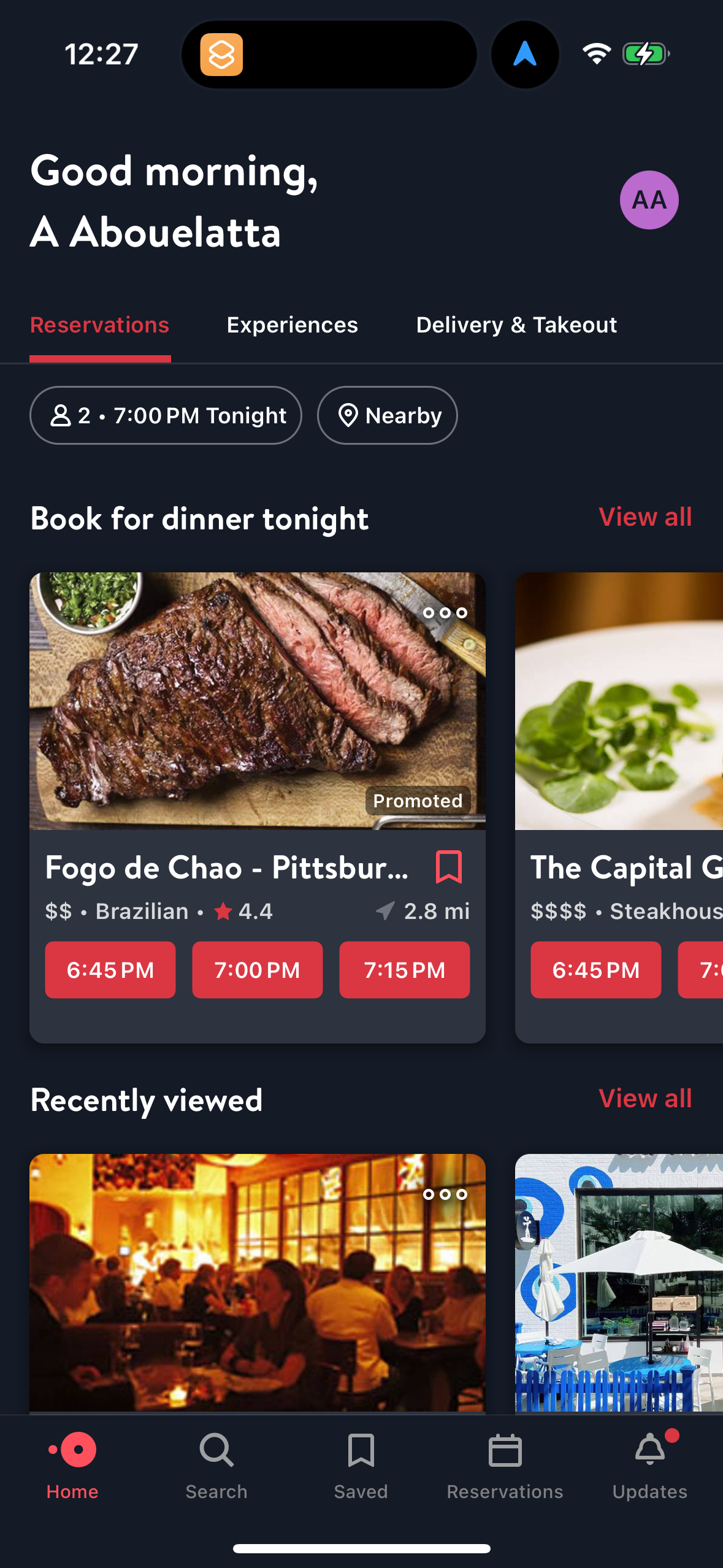 opentable app screenshot 48