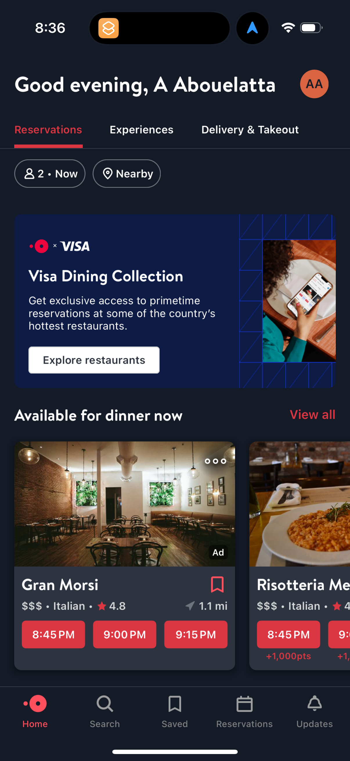 opentable app screenshot 28