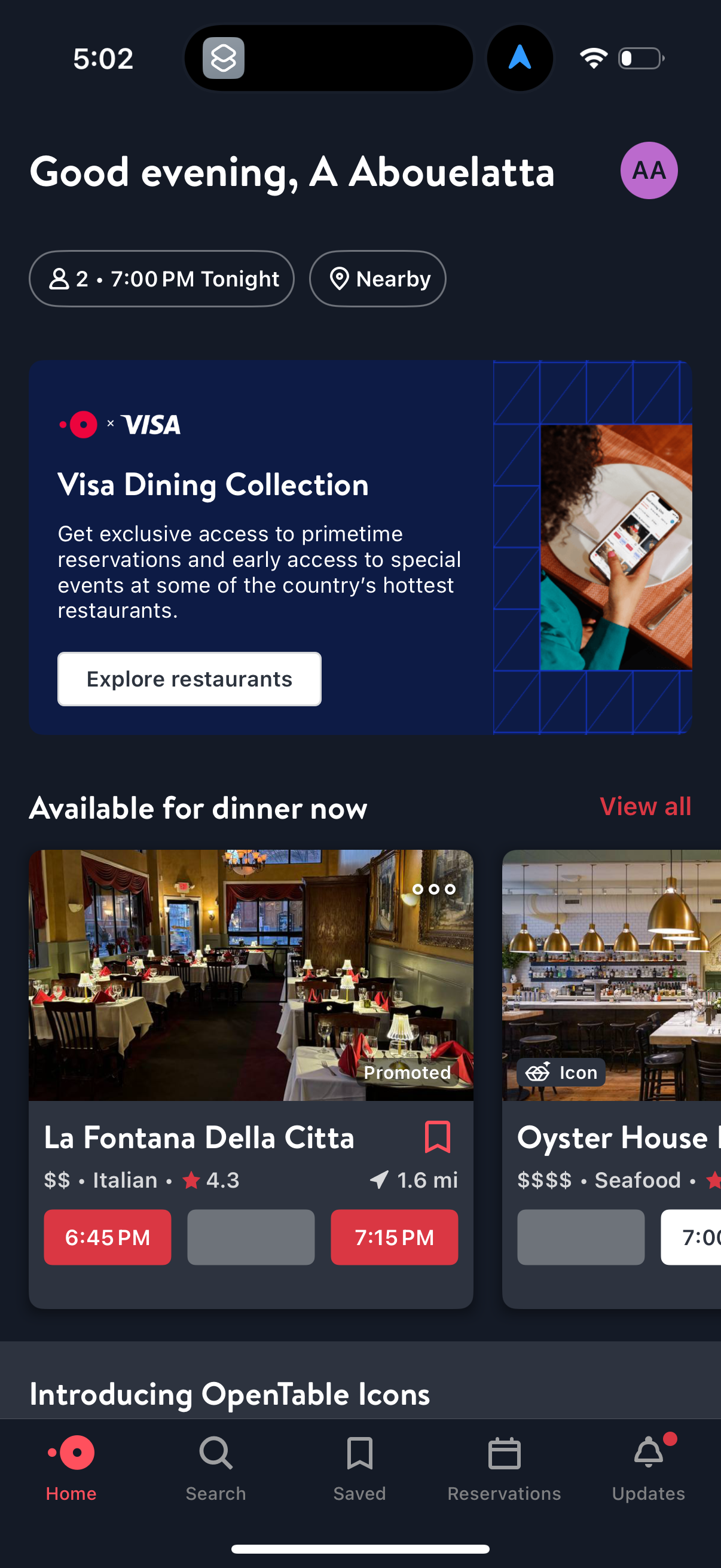 opentable app screenshot 21
