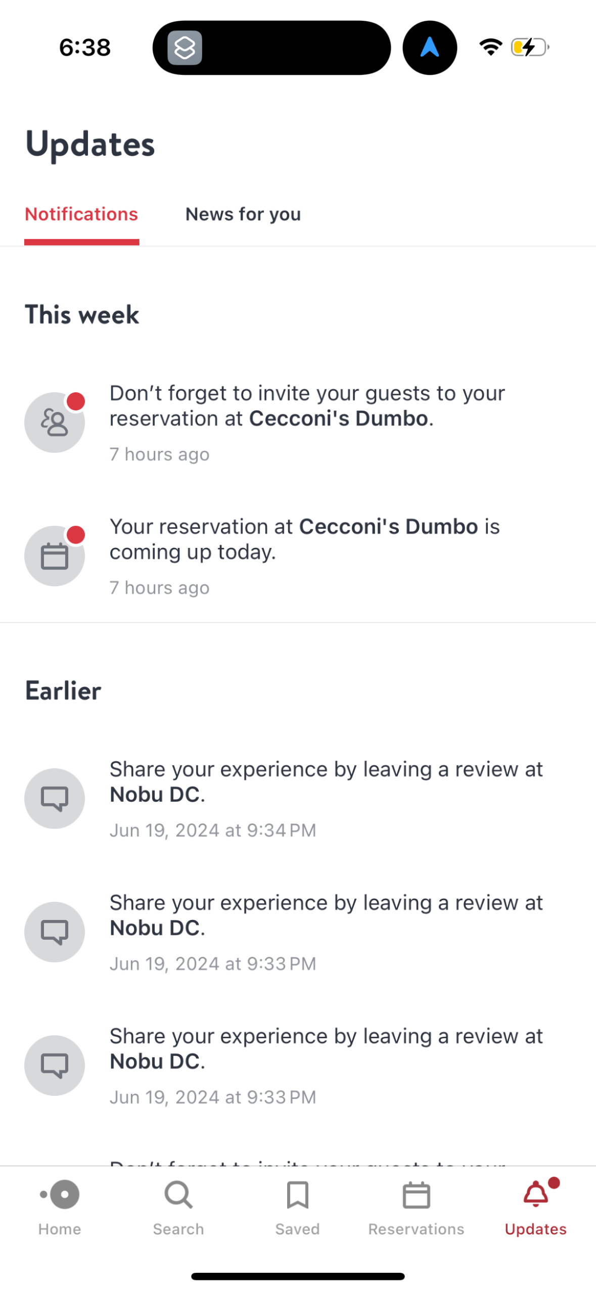 opentable app screenshot 25