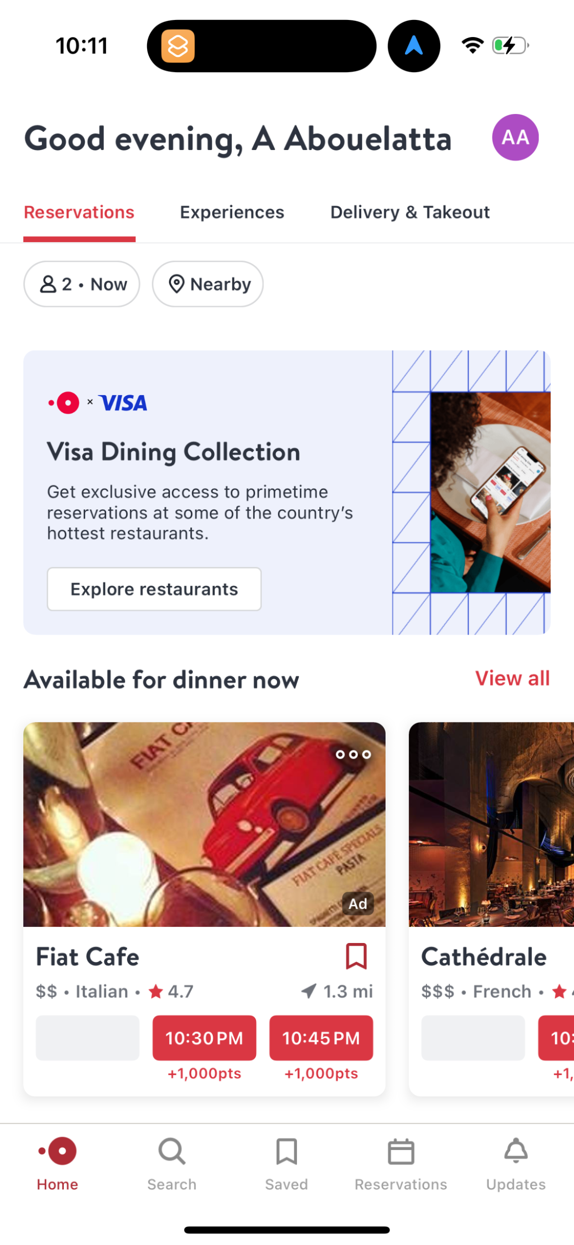 opentable app screenshot 24