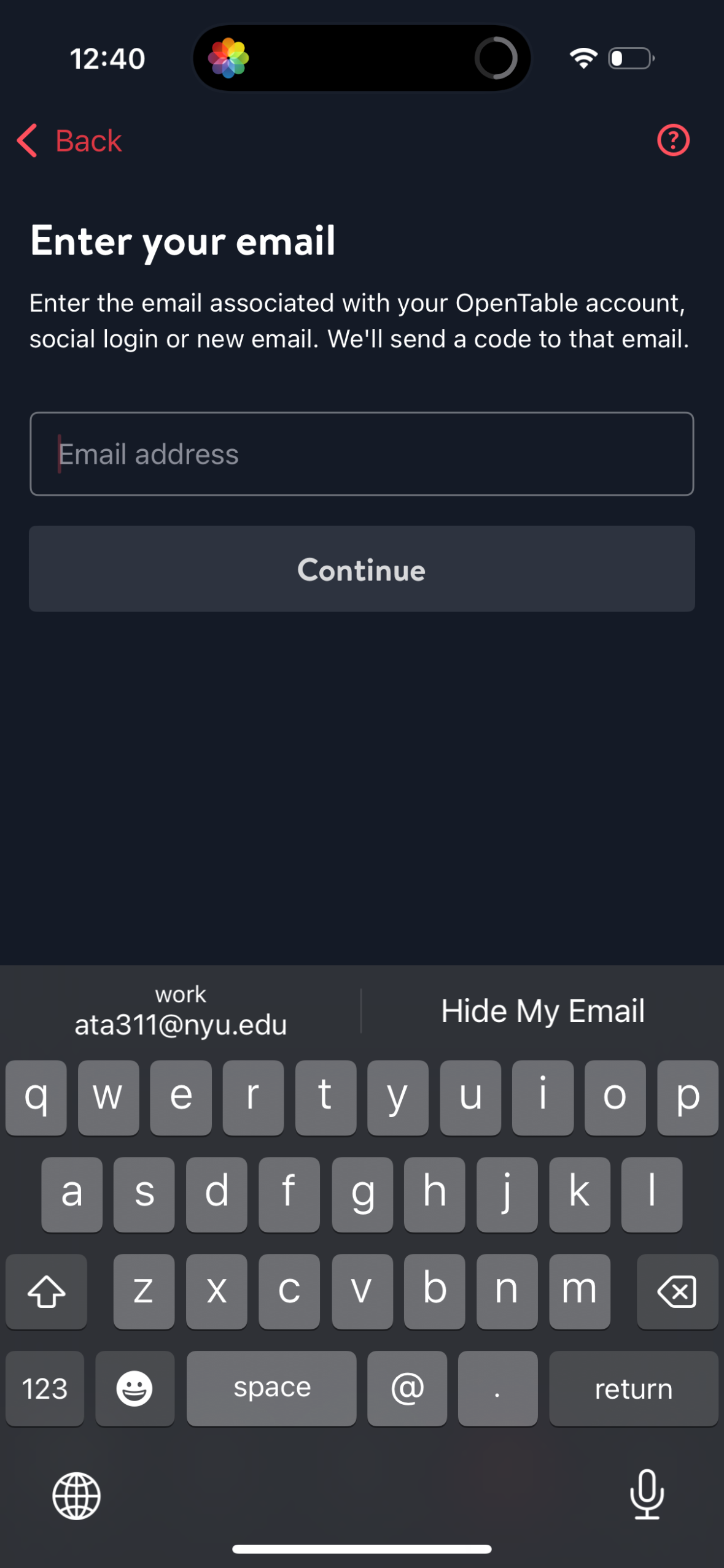 opentable app screenshot 17