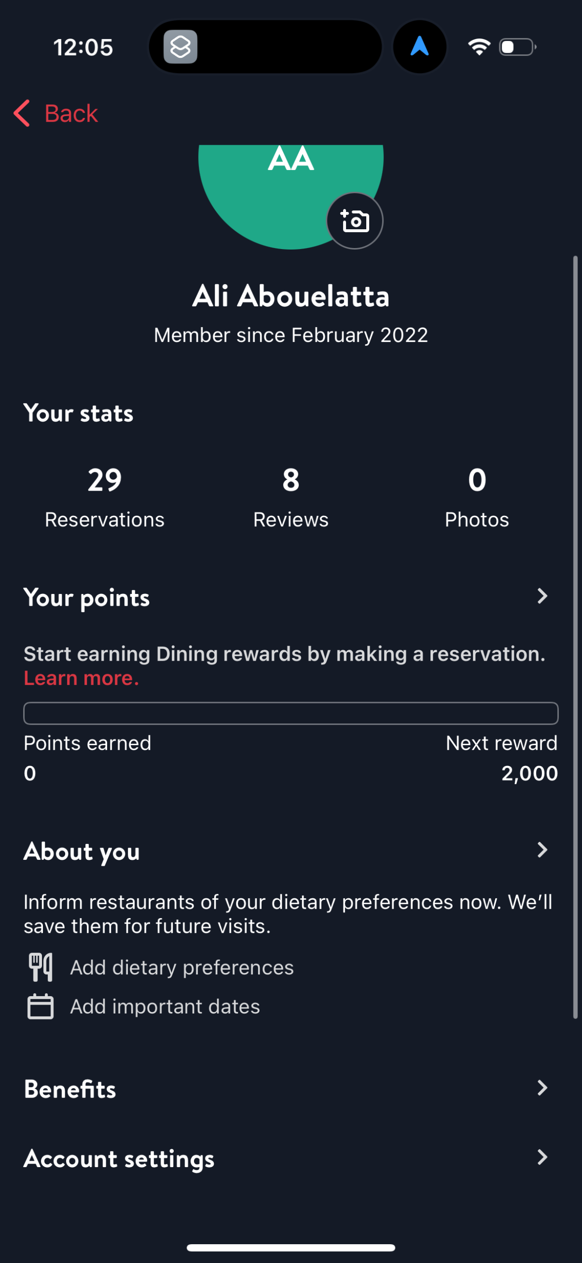 opentable app screenshot 14