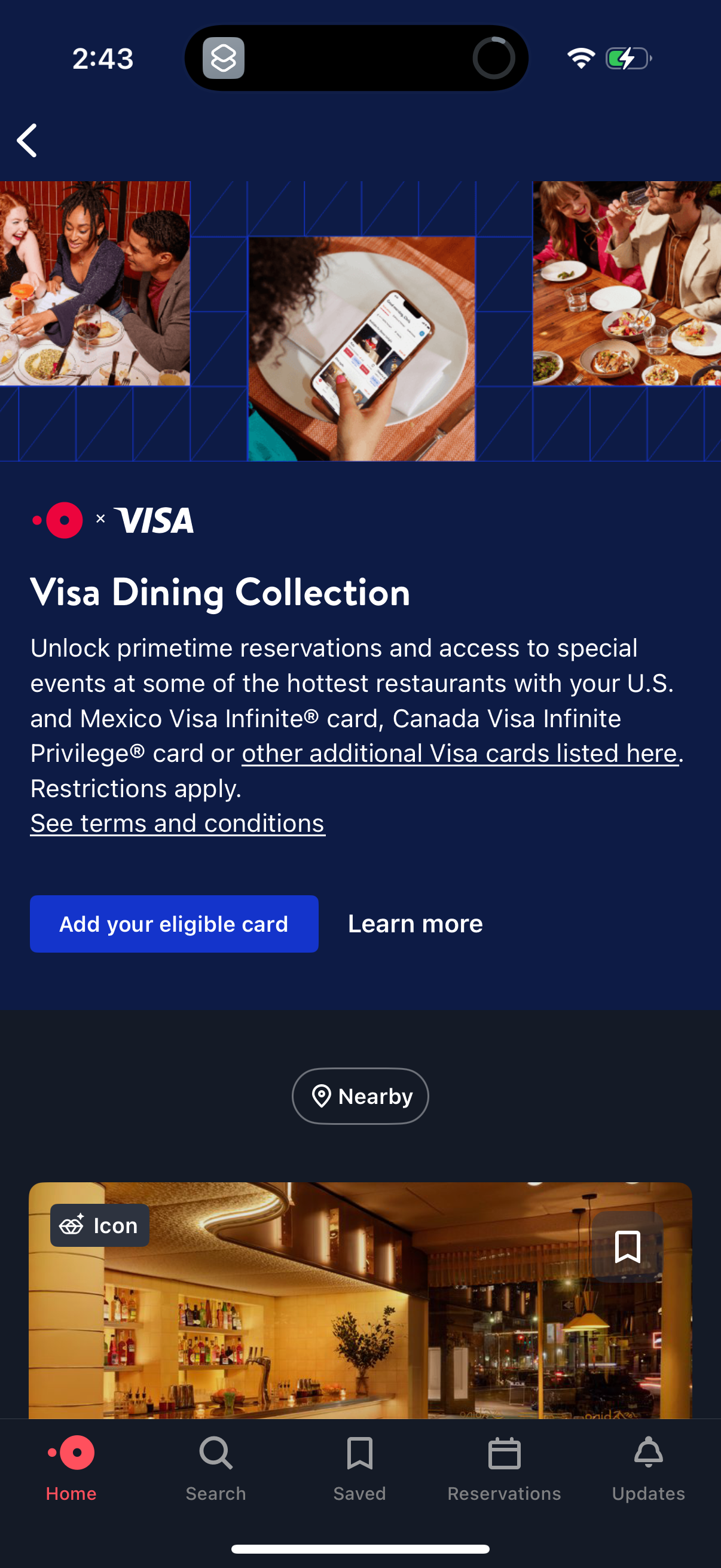 opentable app screenshot 8