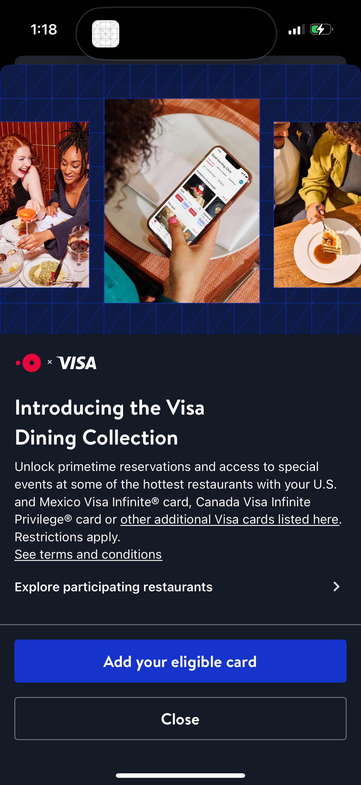 opentable app screenshot 7