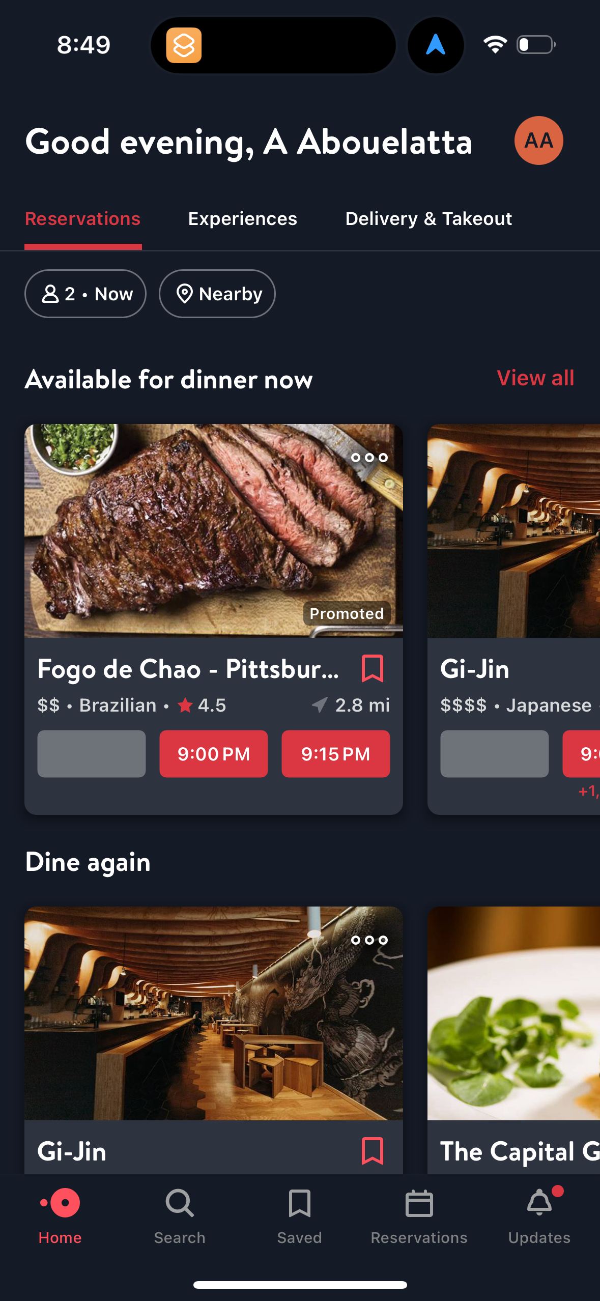opentable app screenshot 29