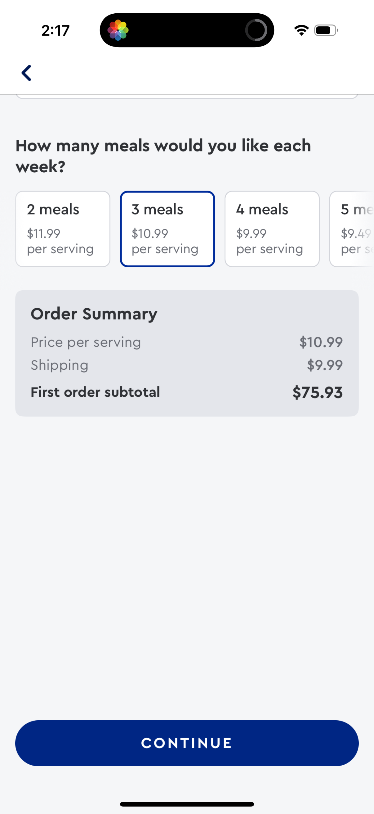 blue-apron app screenshot 20
