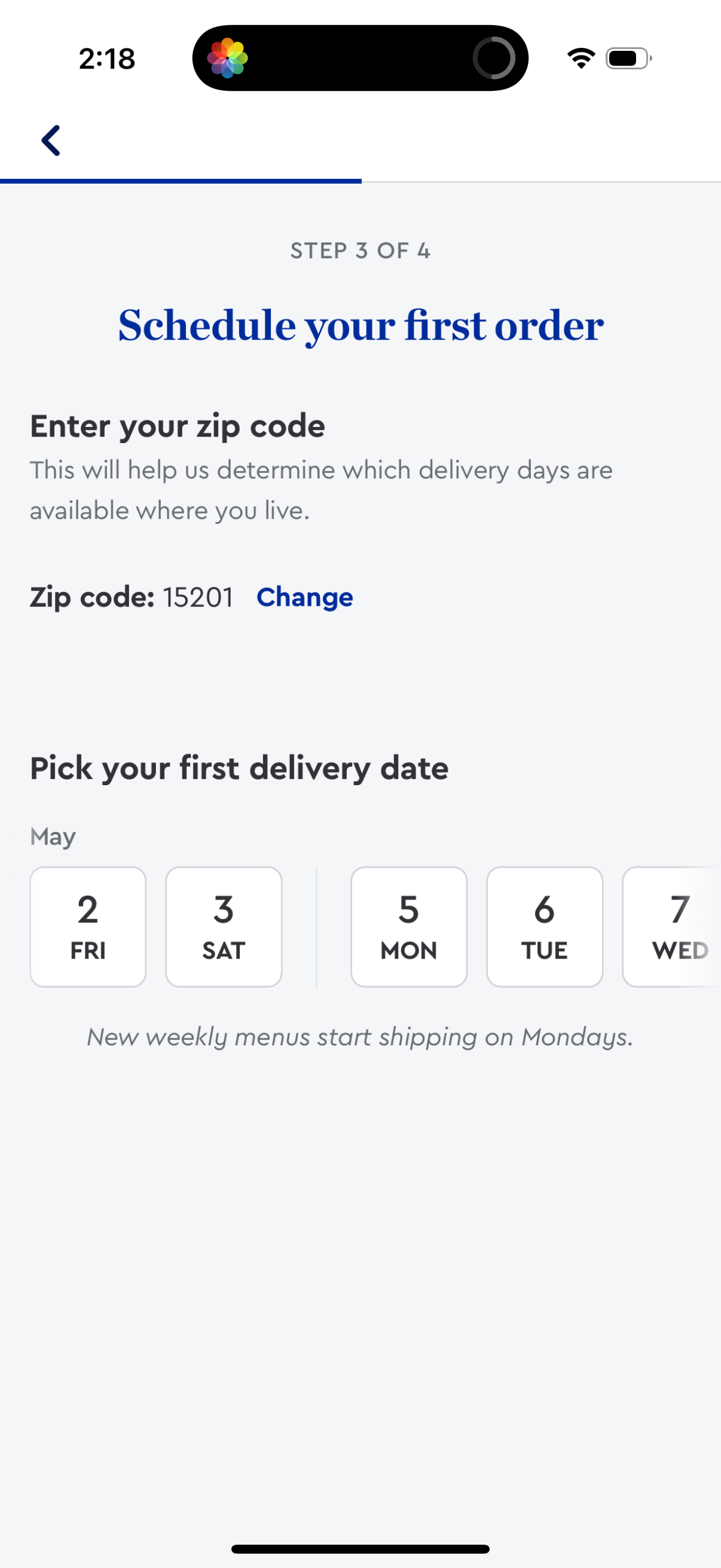 blue-apron app screenshot 13