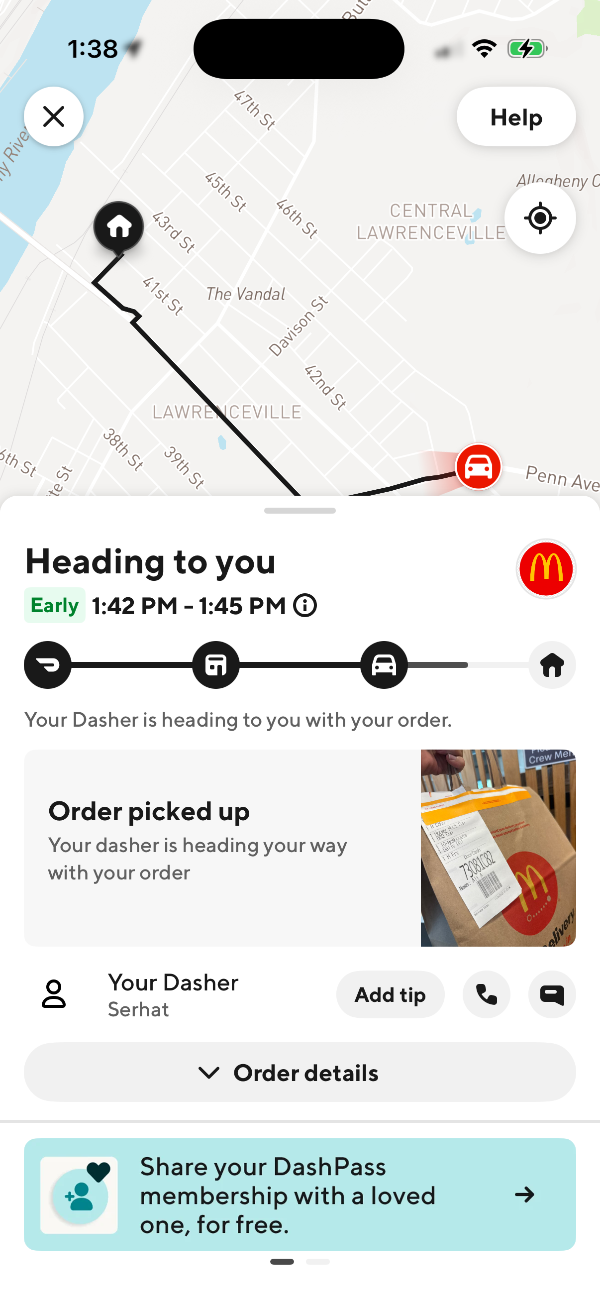 doordash app screenshot 23