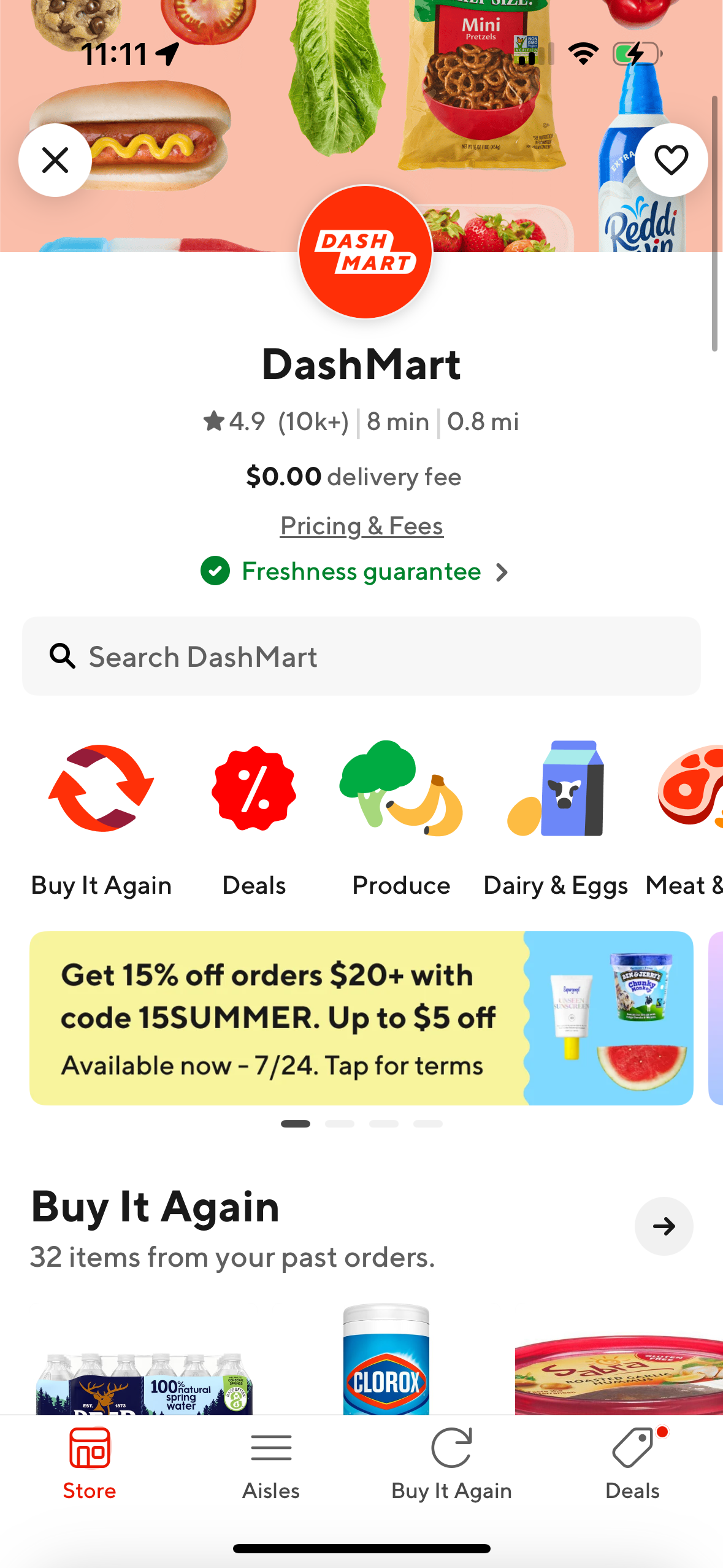 doordash dashmart