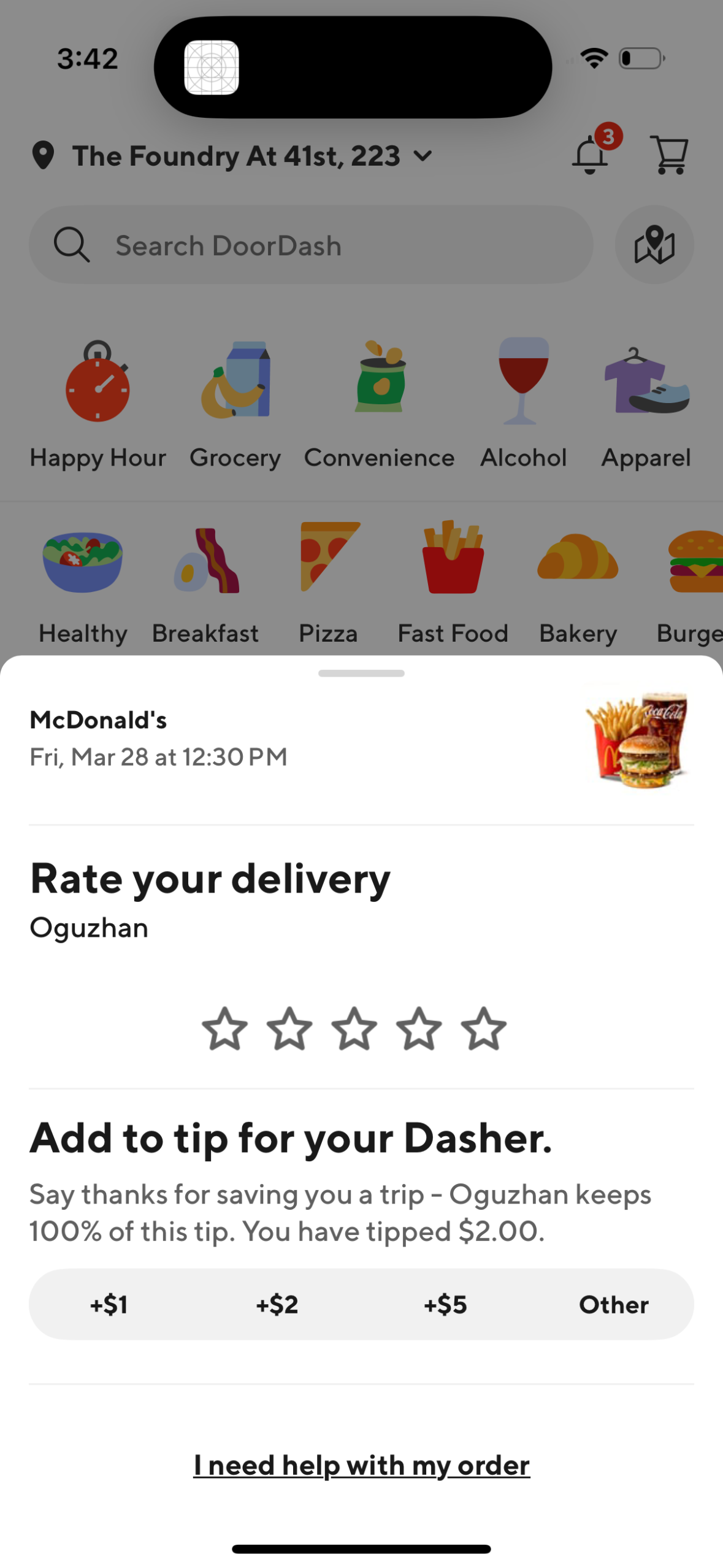doordash app screenshot 92