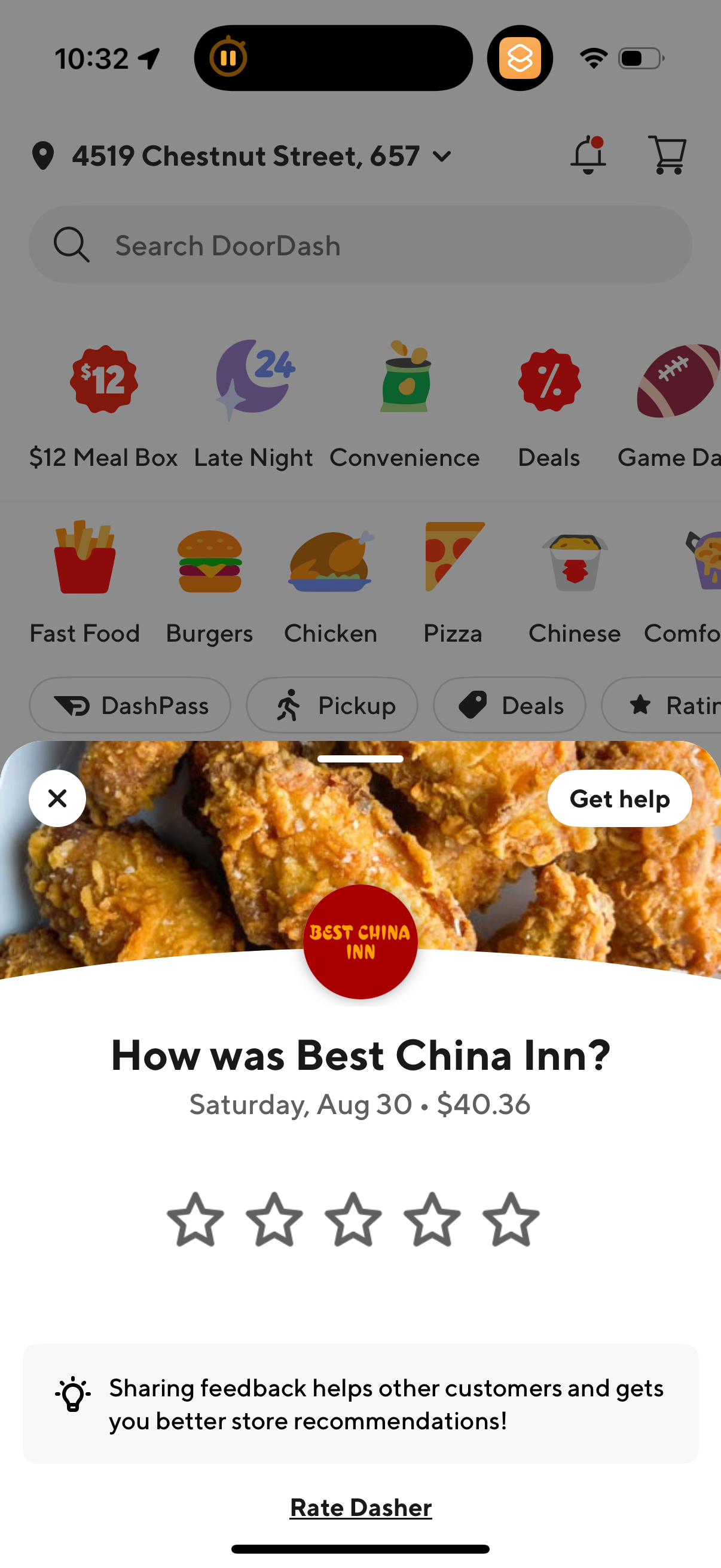 doordash app screenshot 35