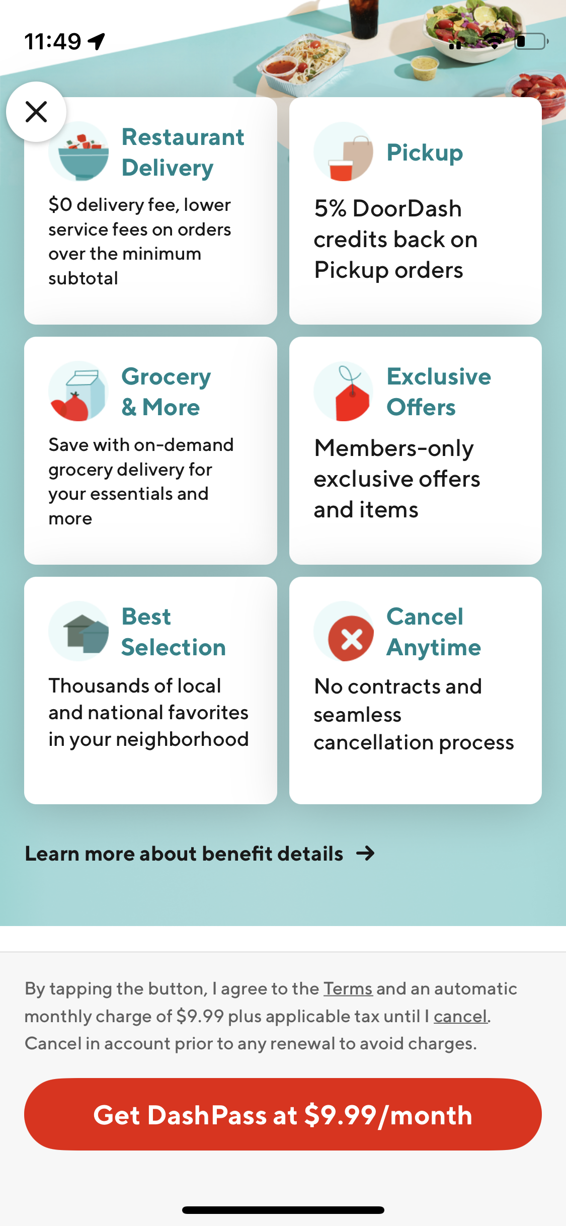 doordash app screenshot 283