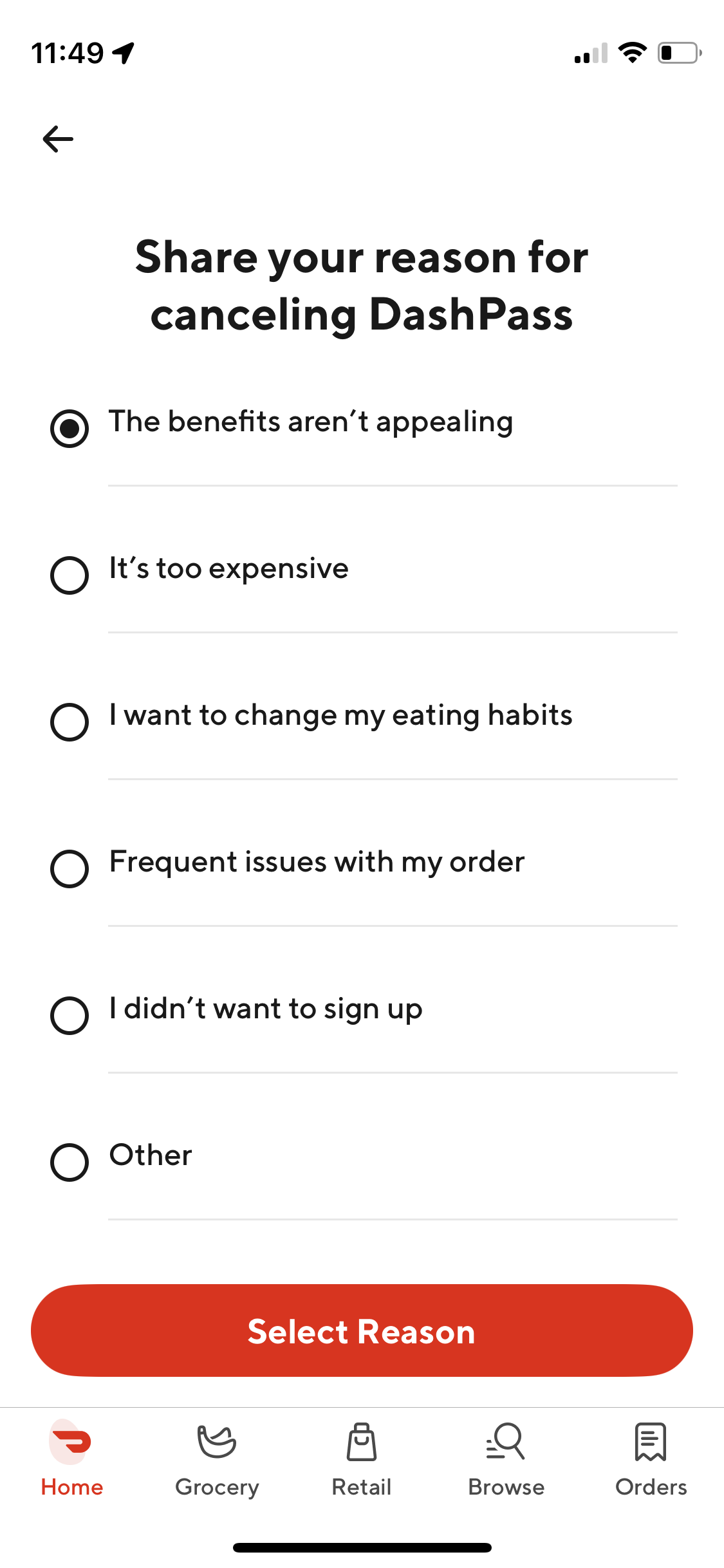 doordash app screenshot 281