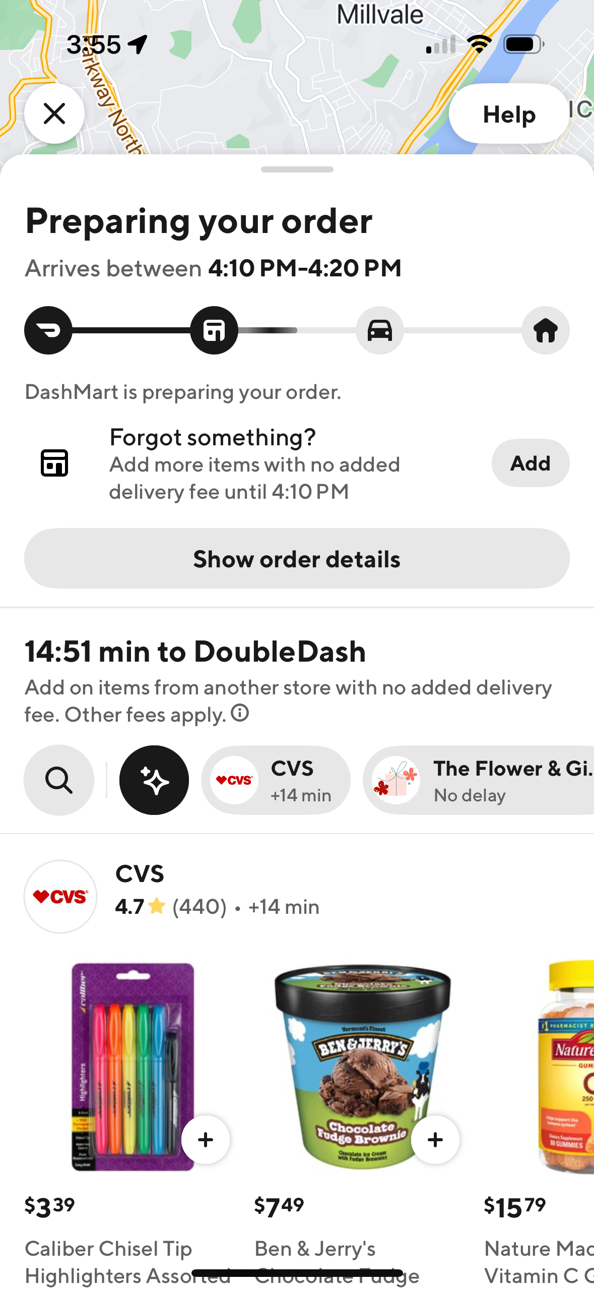 doordash app screenshot 260