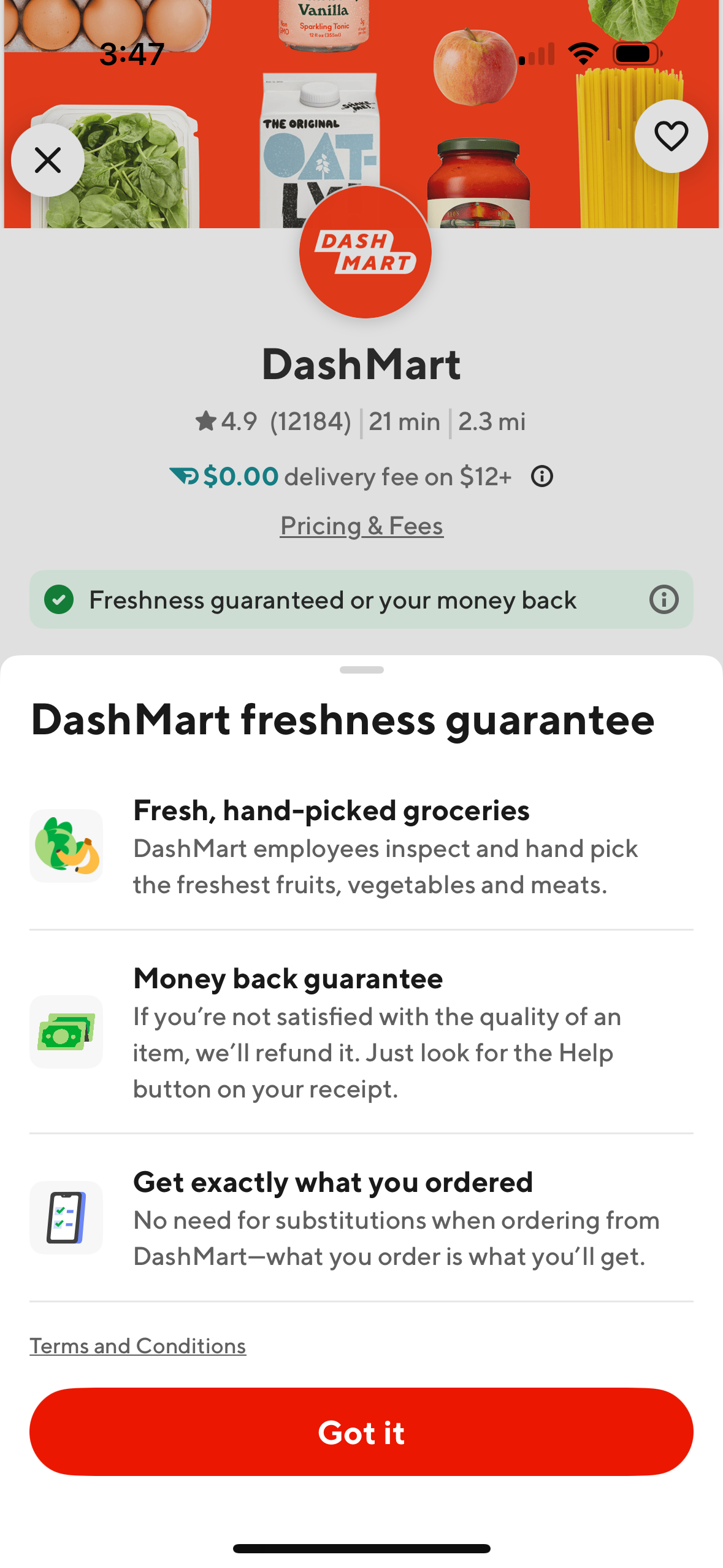 doordash app screenshot 257