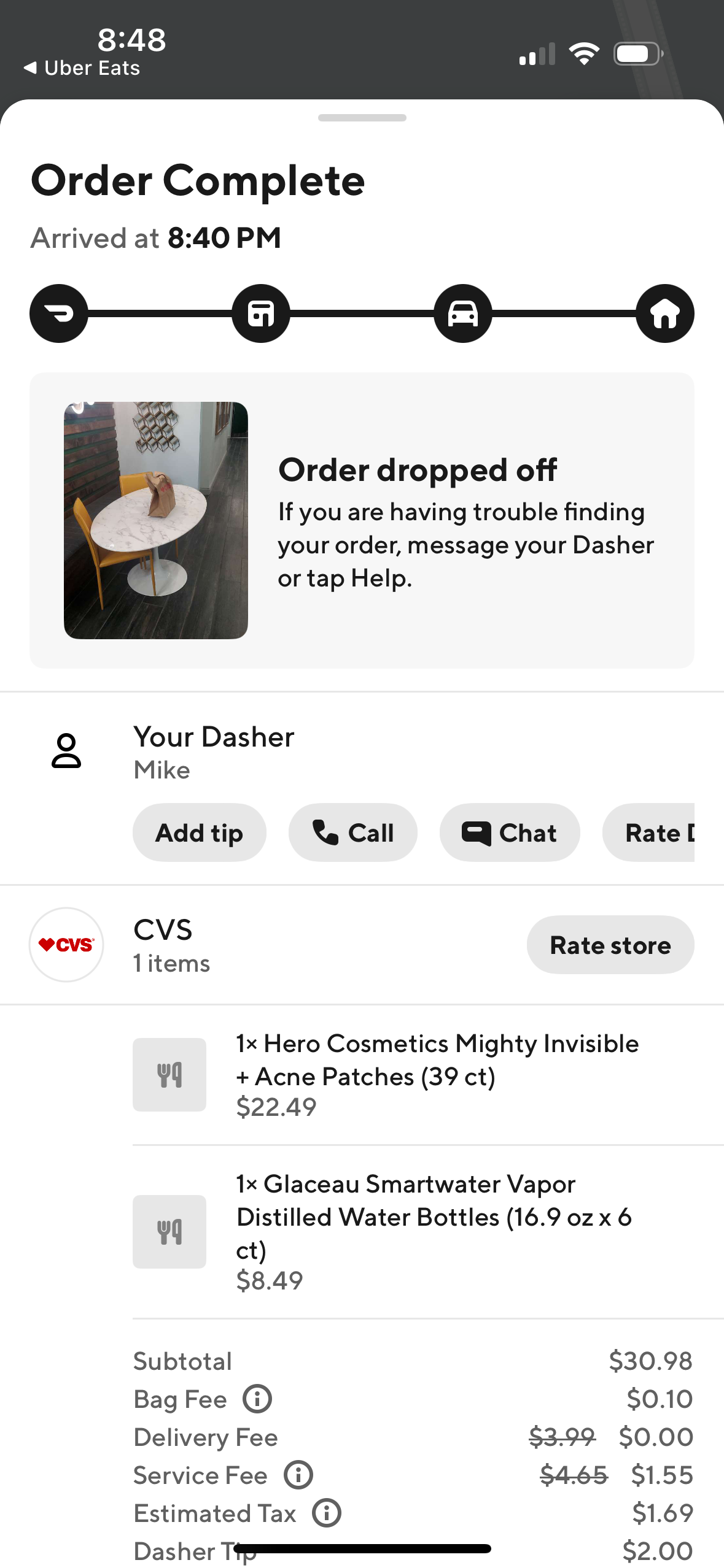 doordash app screenshot 250