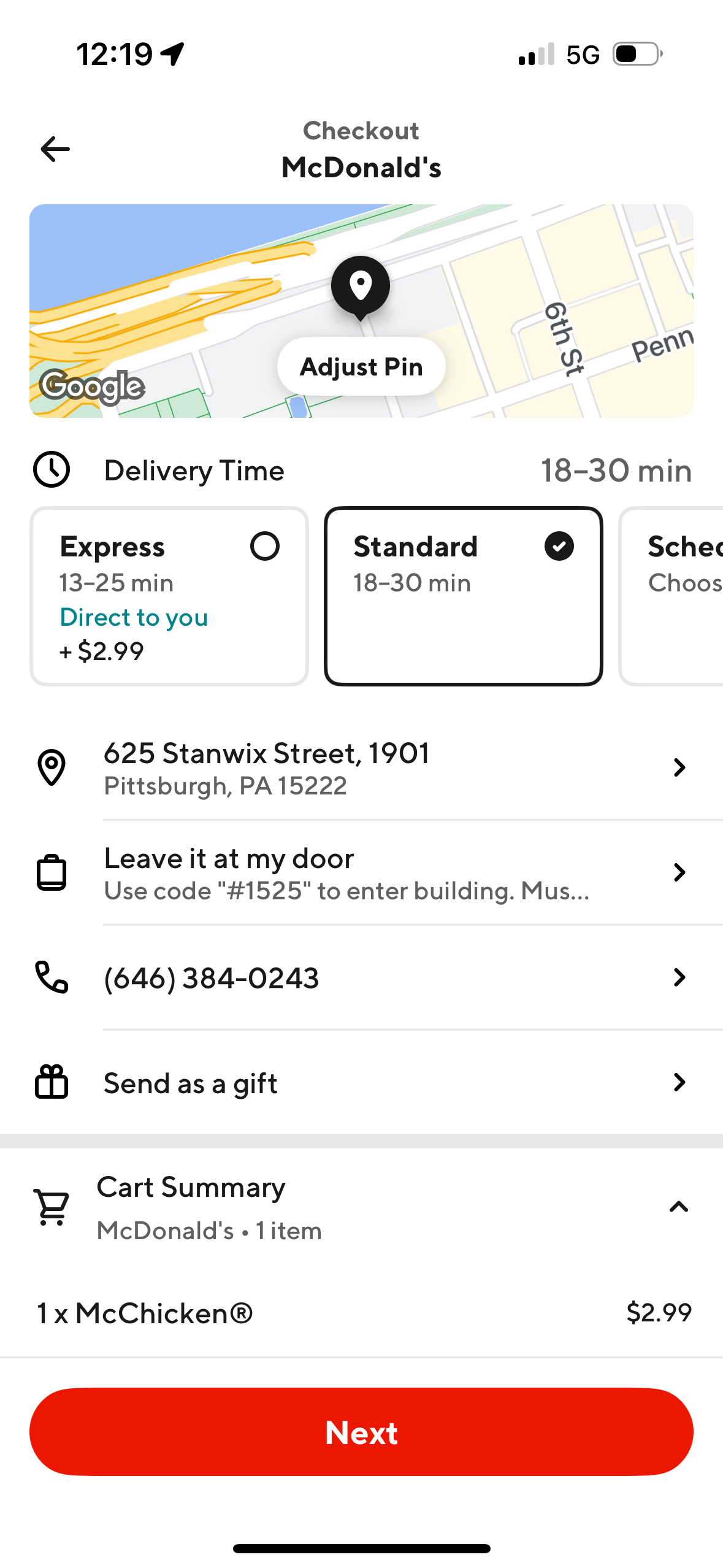 doordash app screenshot 240