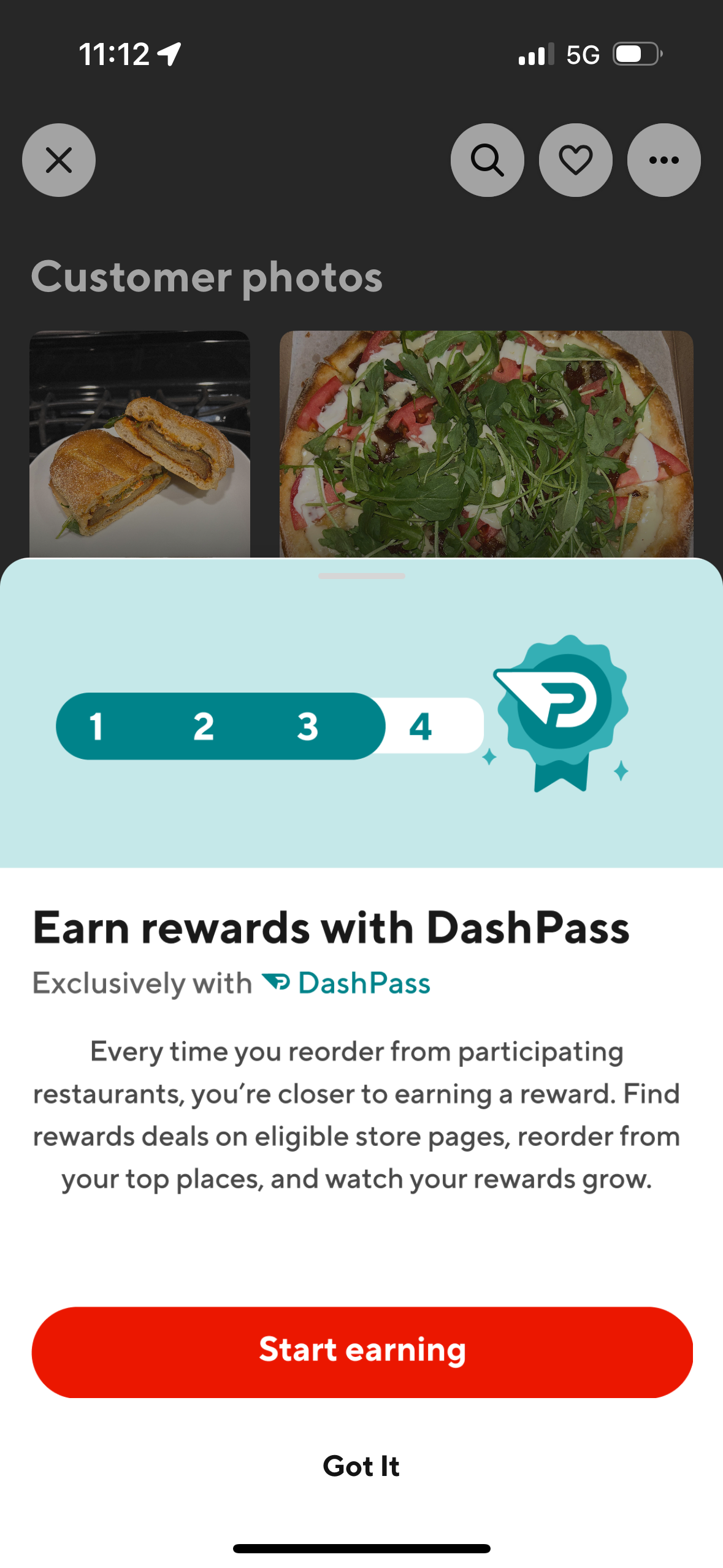 doordash app screenshot 155