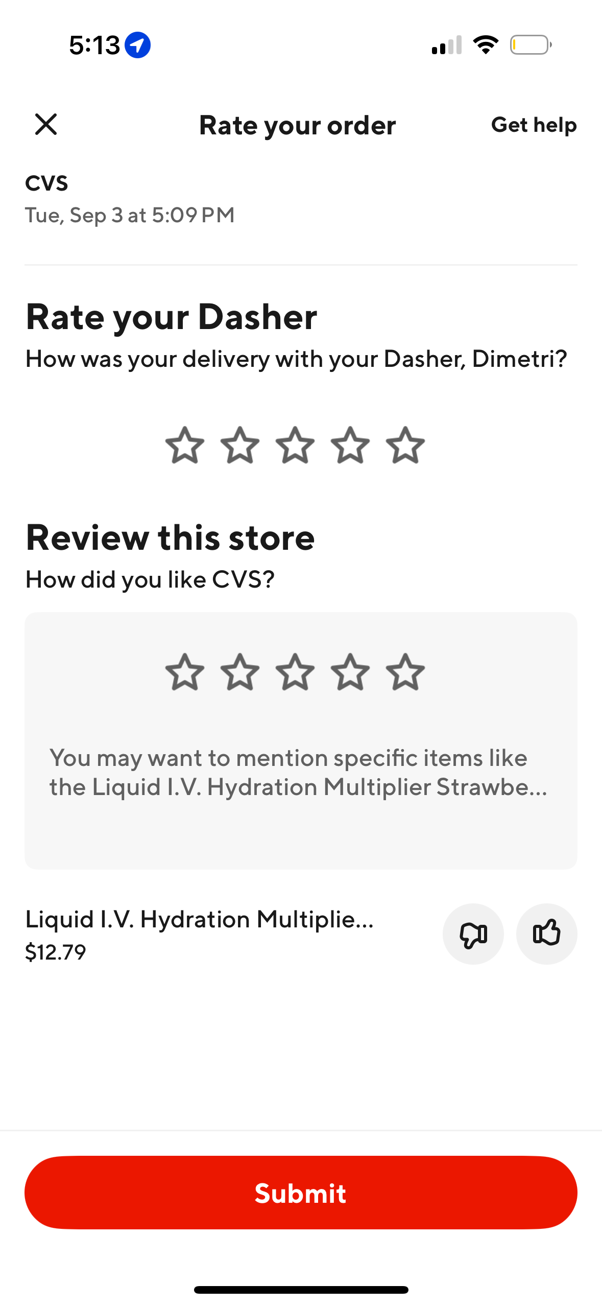 doordash app screenshot 154