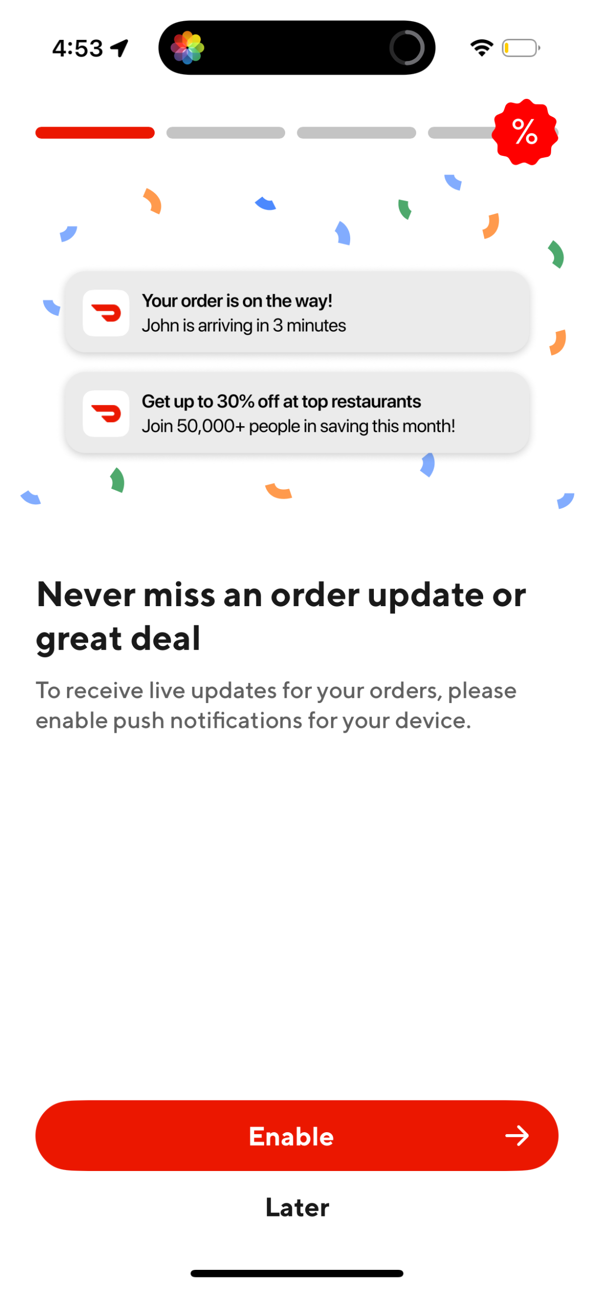 doordash app screenshot 136