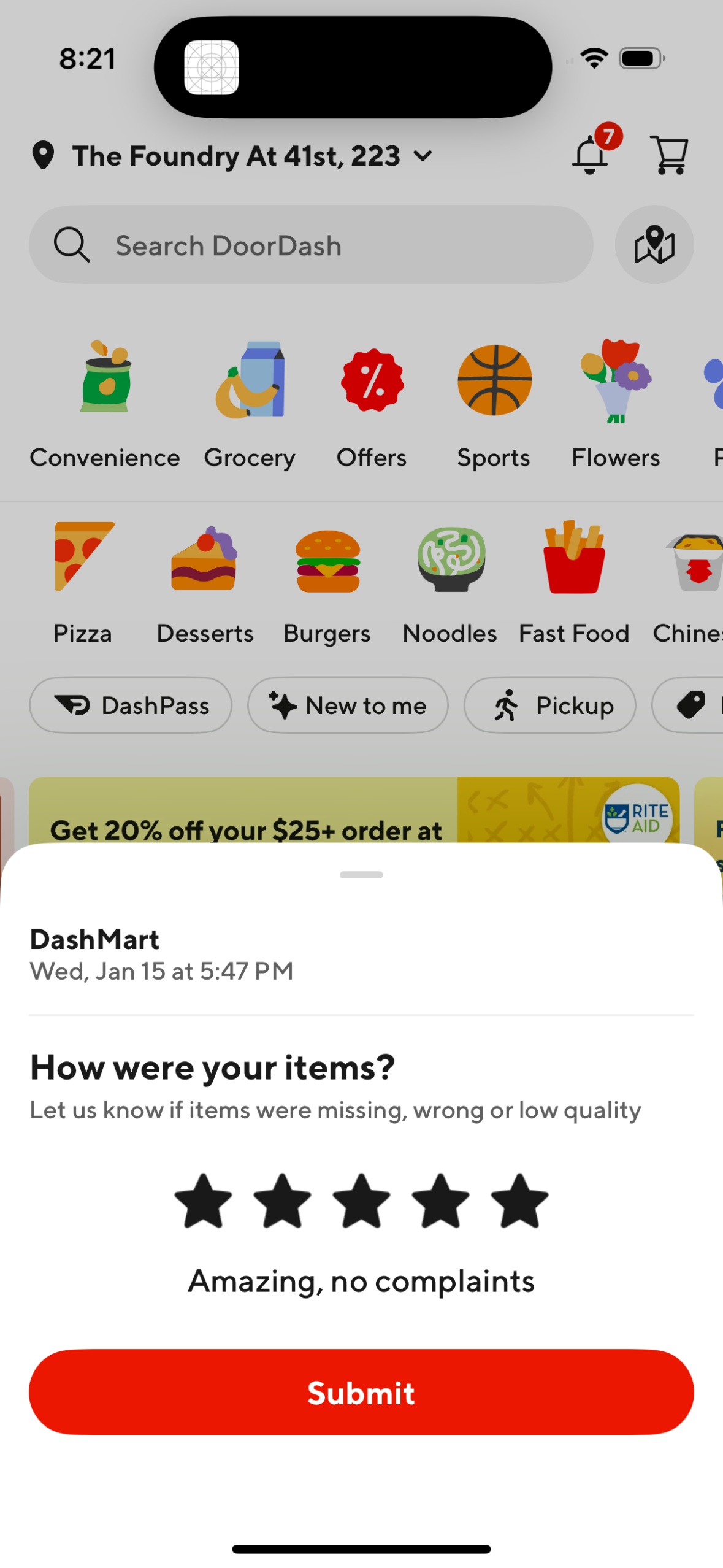 doordash app screenshot 124