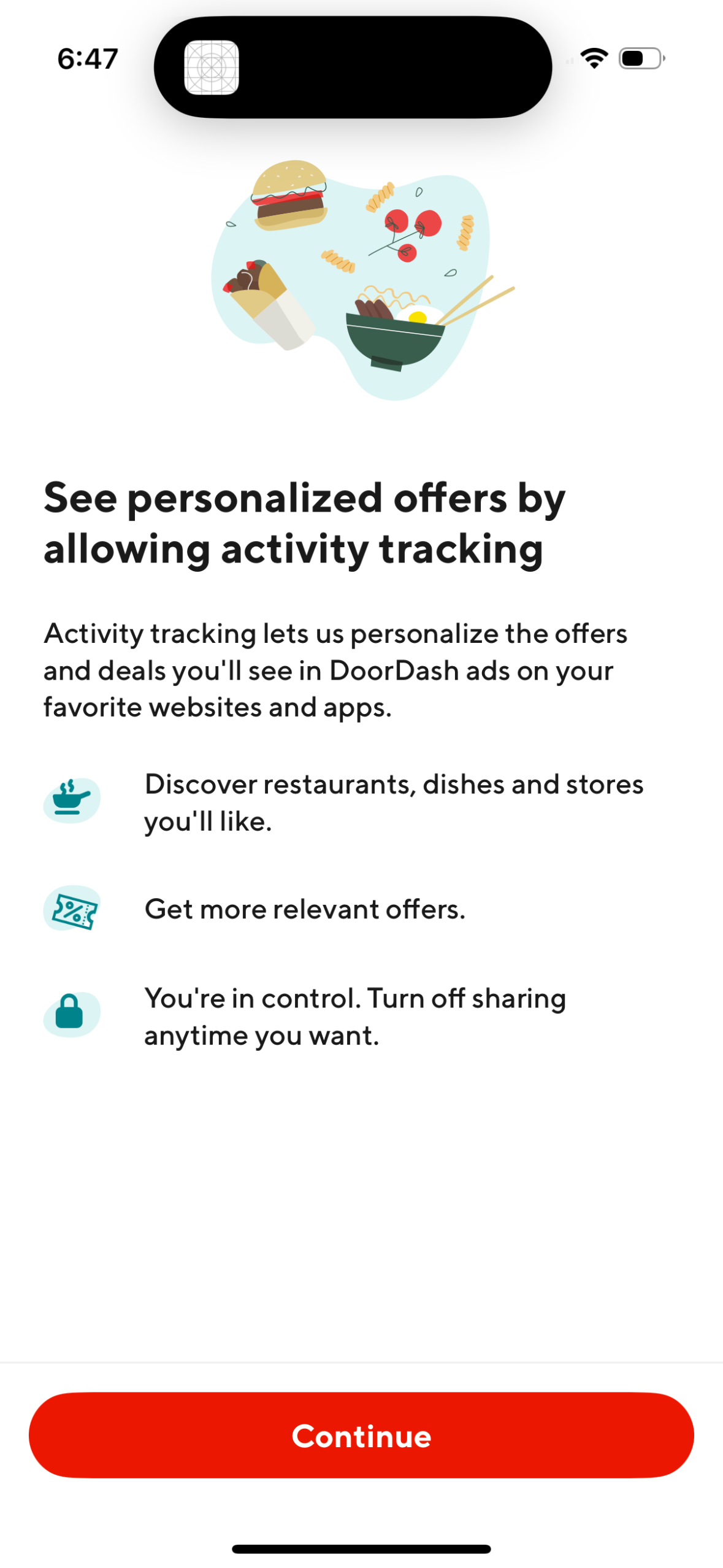 doordash app screenshot 105