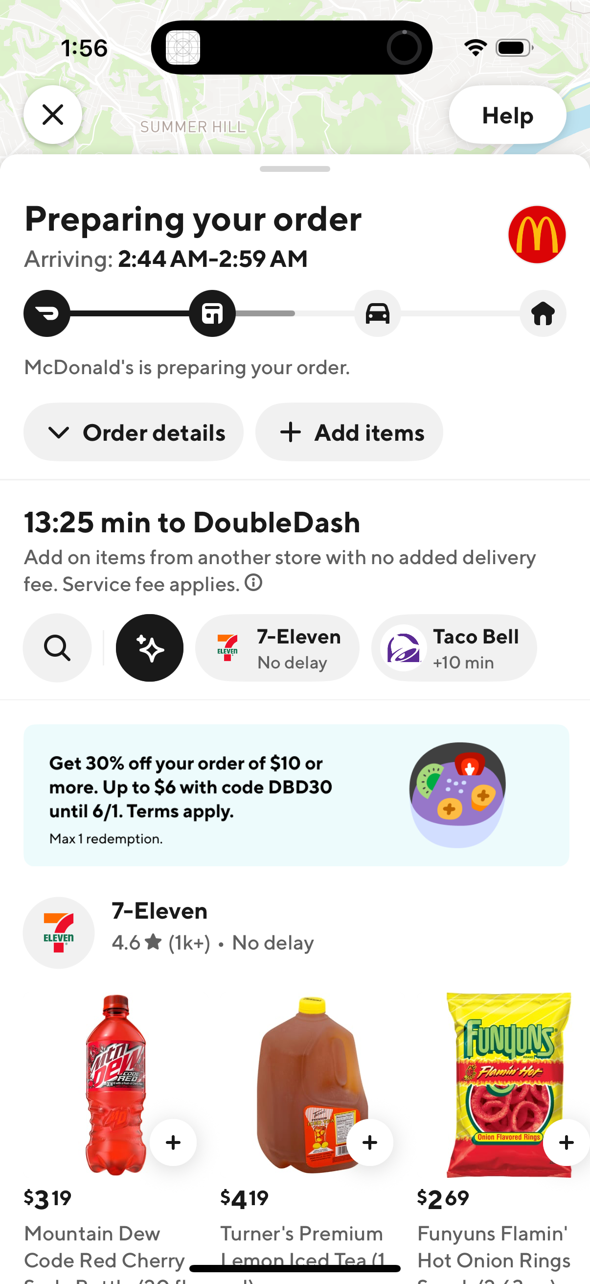 doordash app screenshot 82
