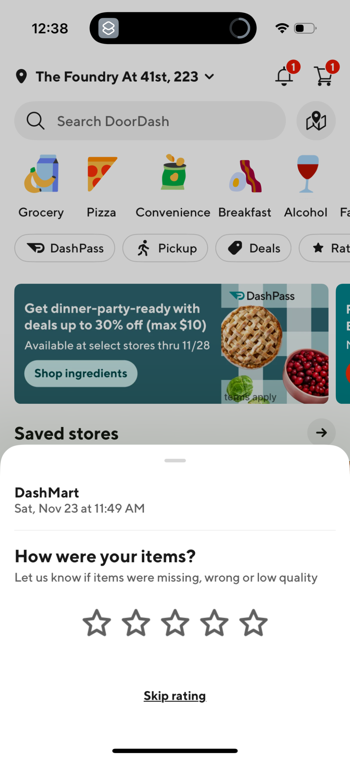 doordash app screenshot 148