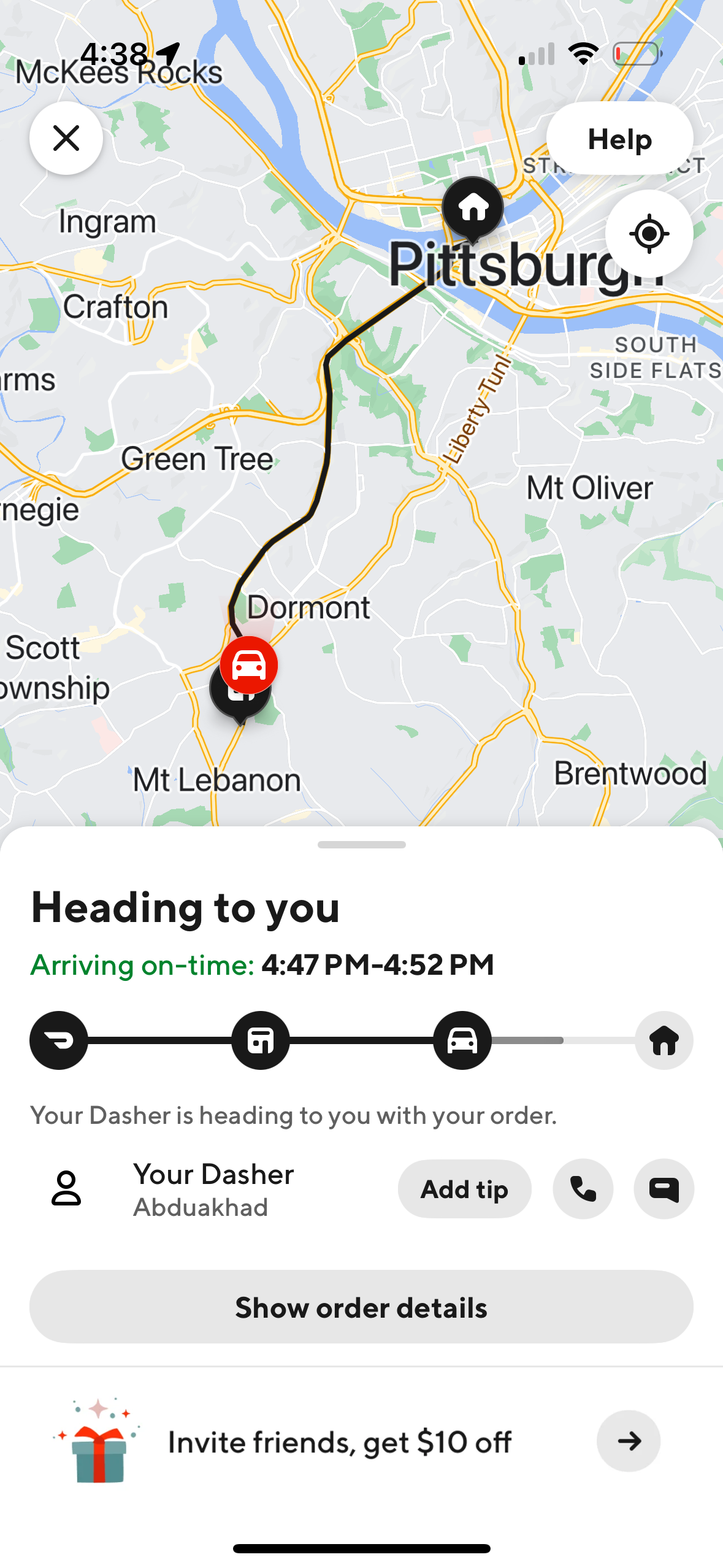 doordash app screenshot 57