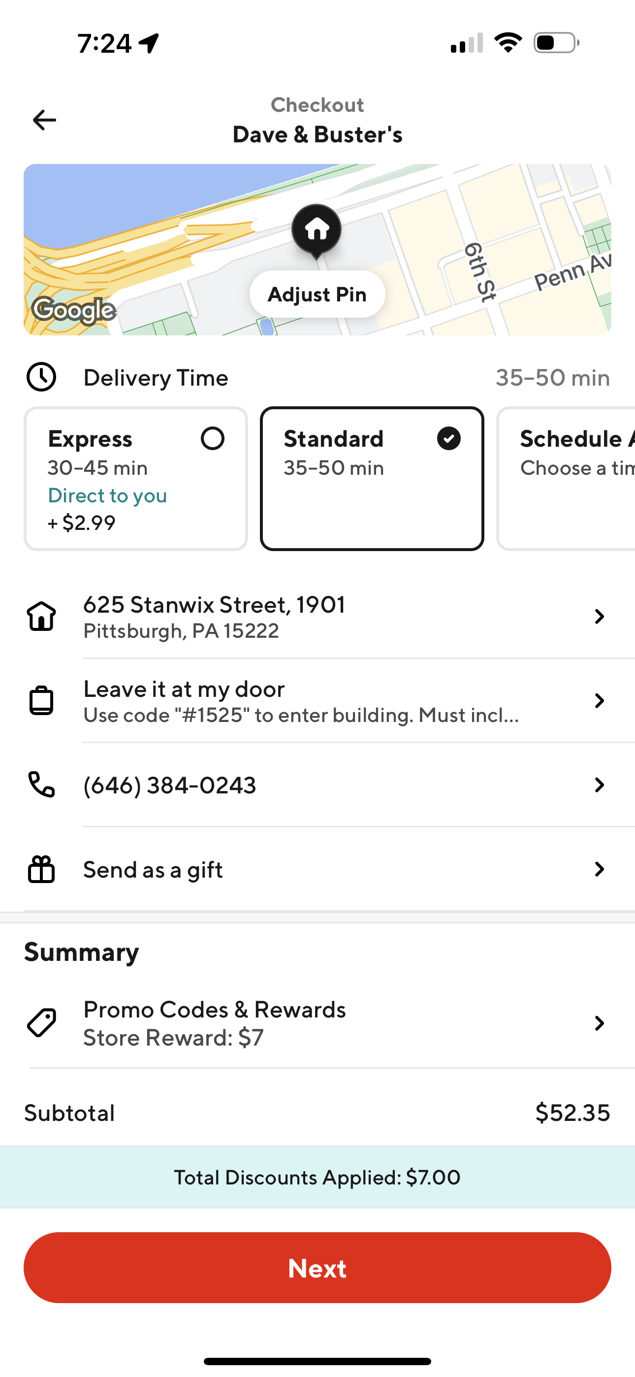 doordash app screenshot 352