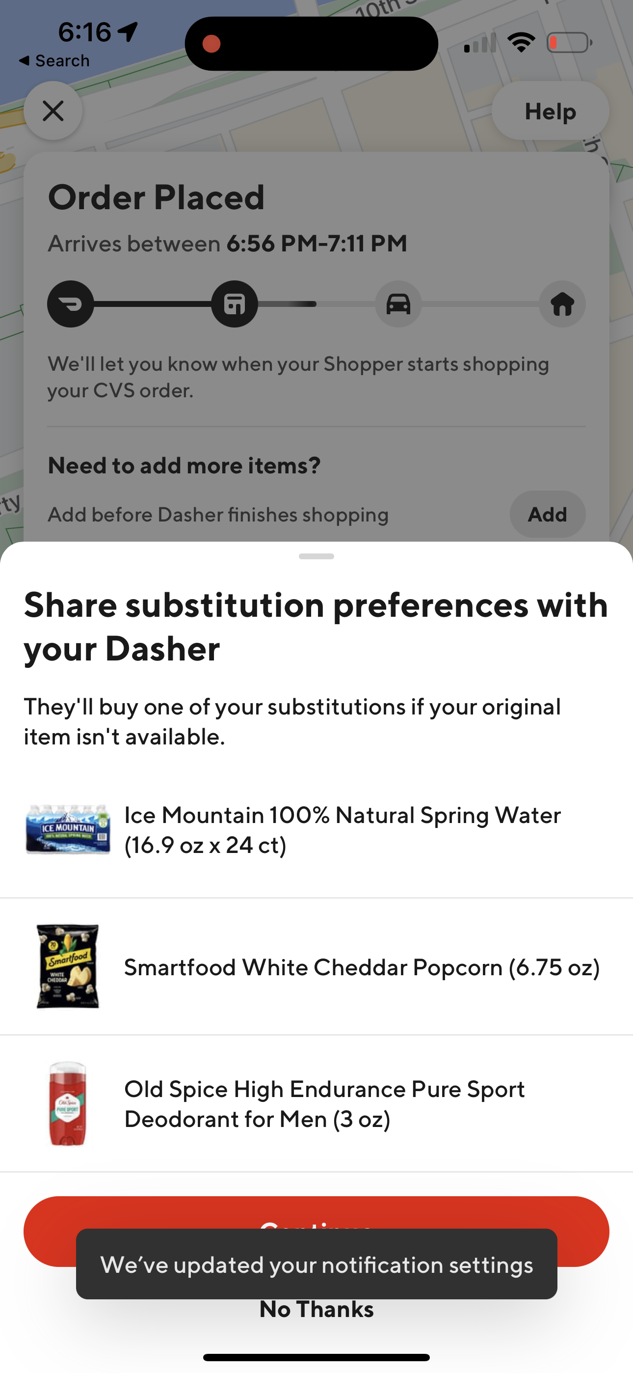 doordash app screenshot 336