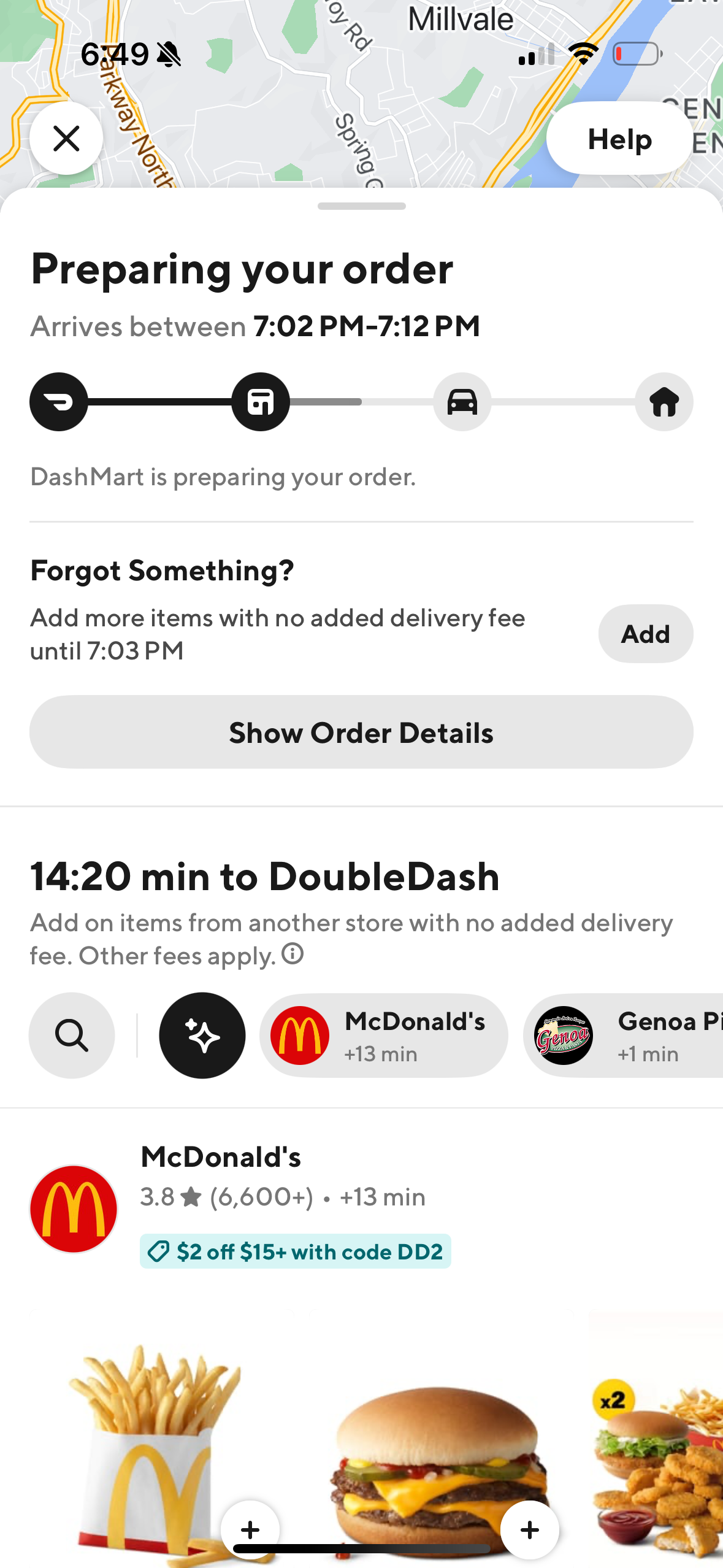 doordash app screenshot 332