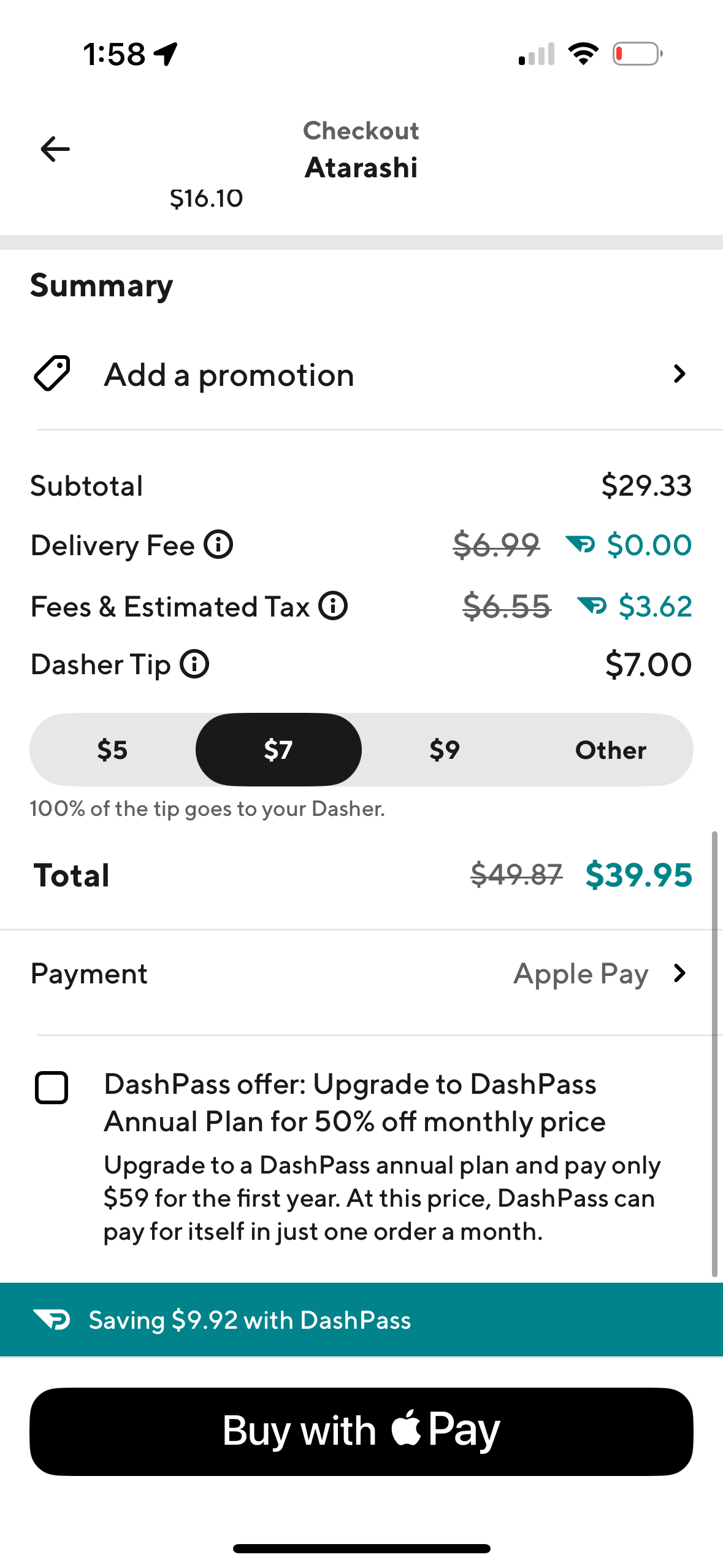 doordash app screenshot 328