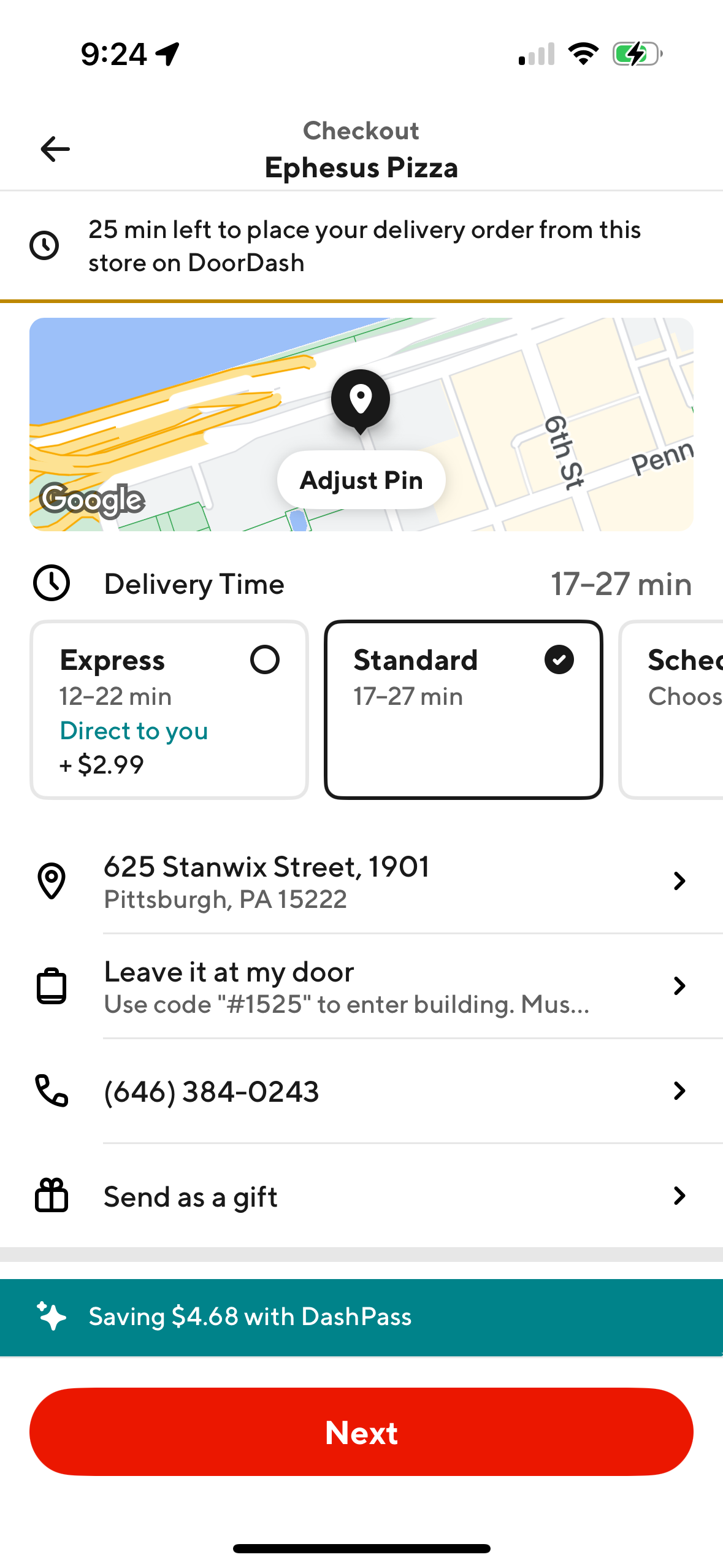 doordash app screenshot 327