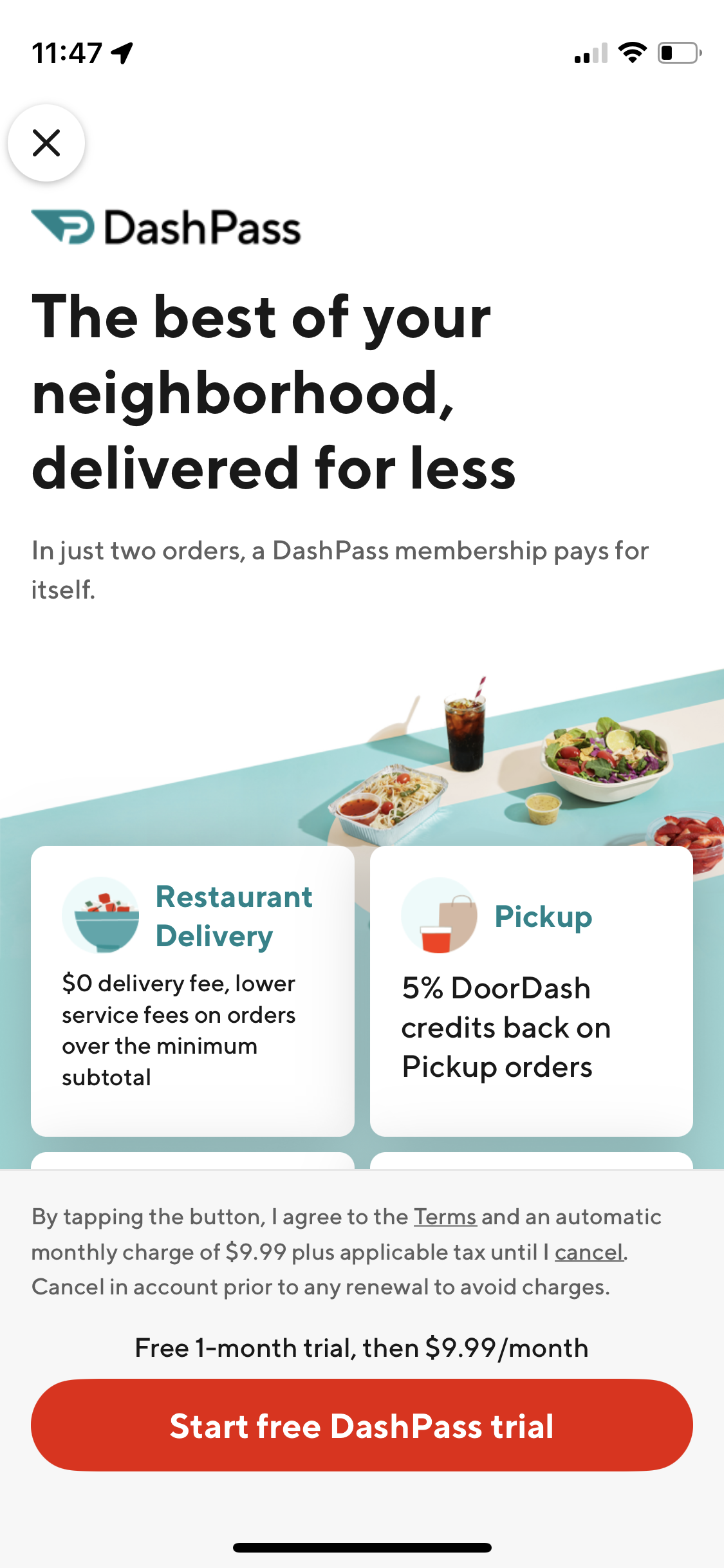 doordash app screenshot 308