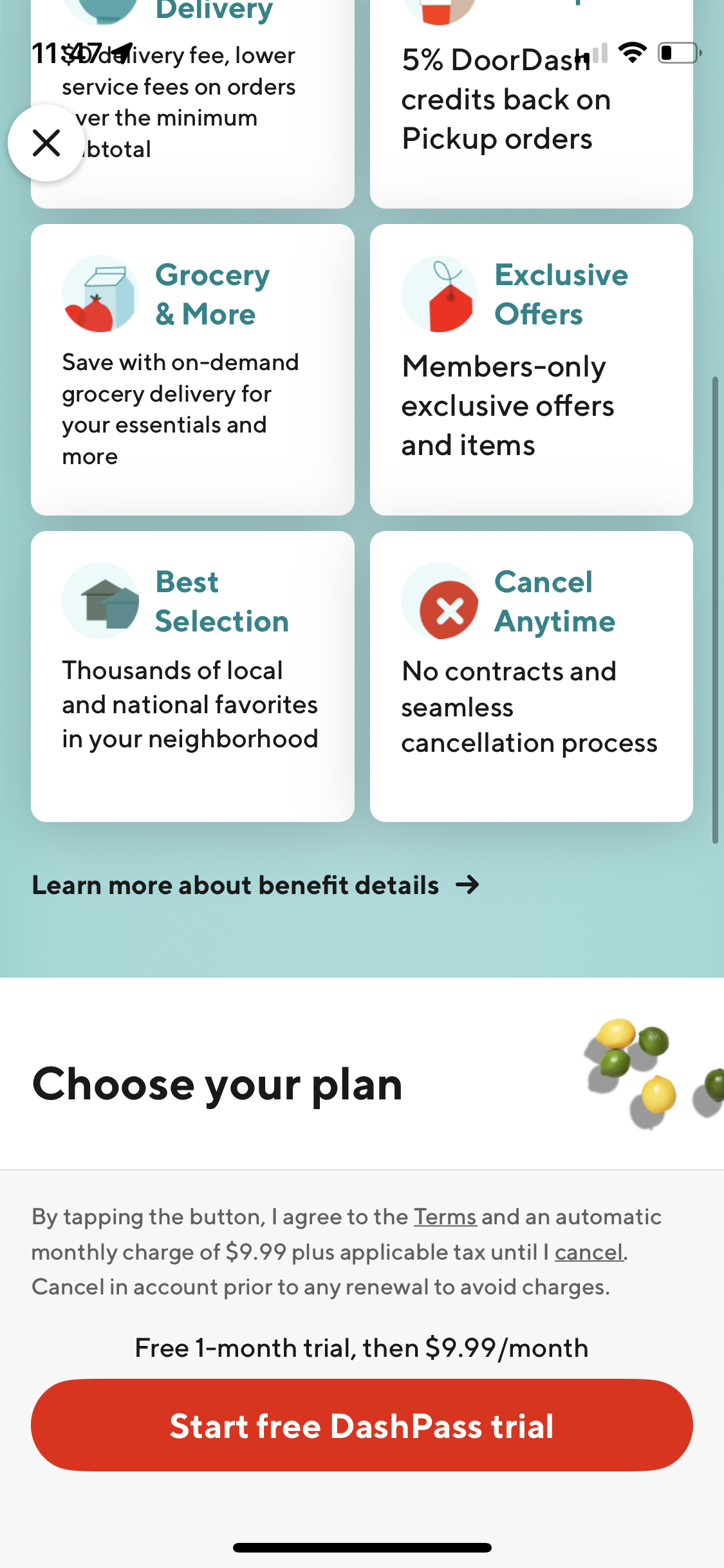 doordash app screenshot 307