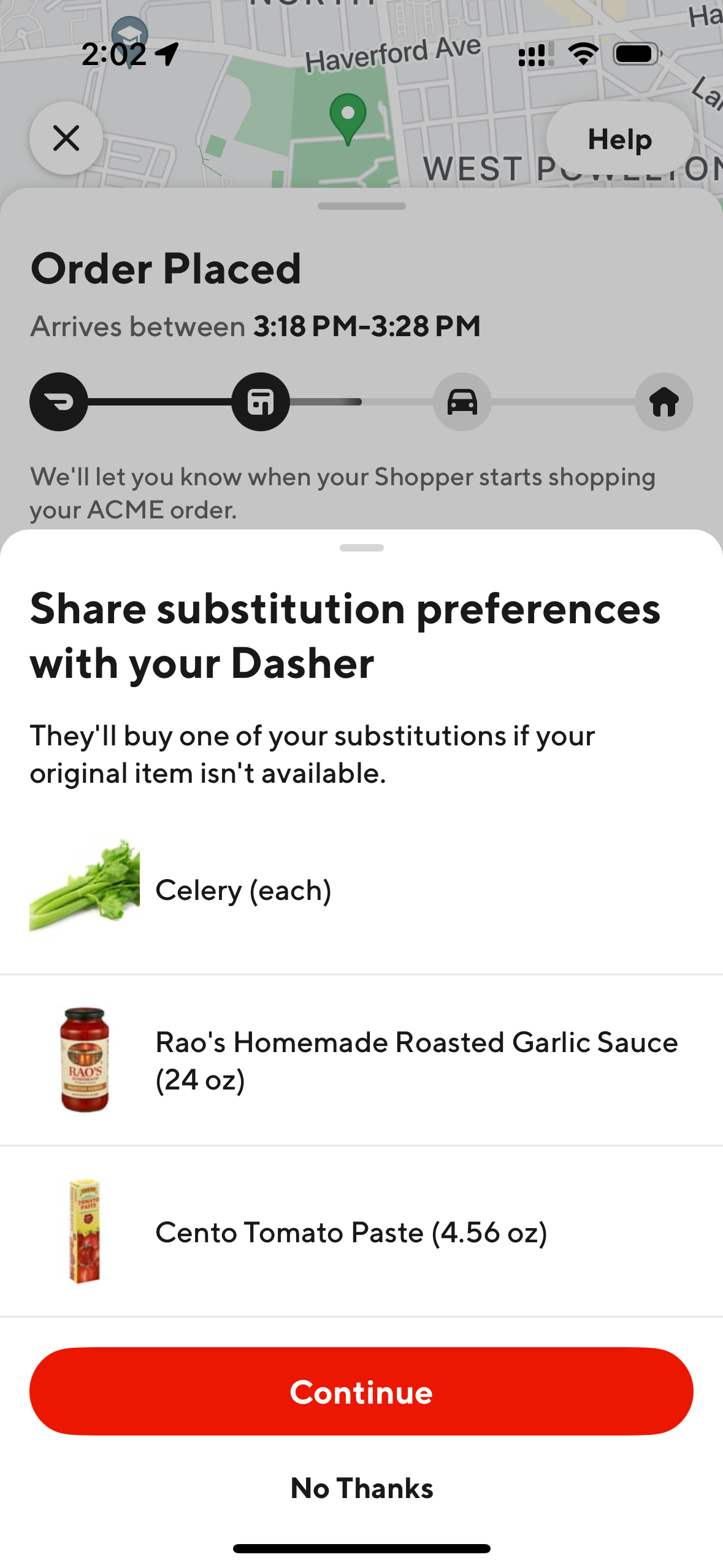 doordash app screenshot 300