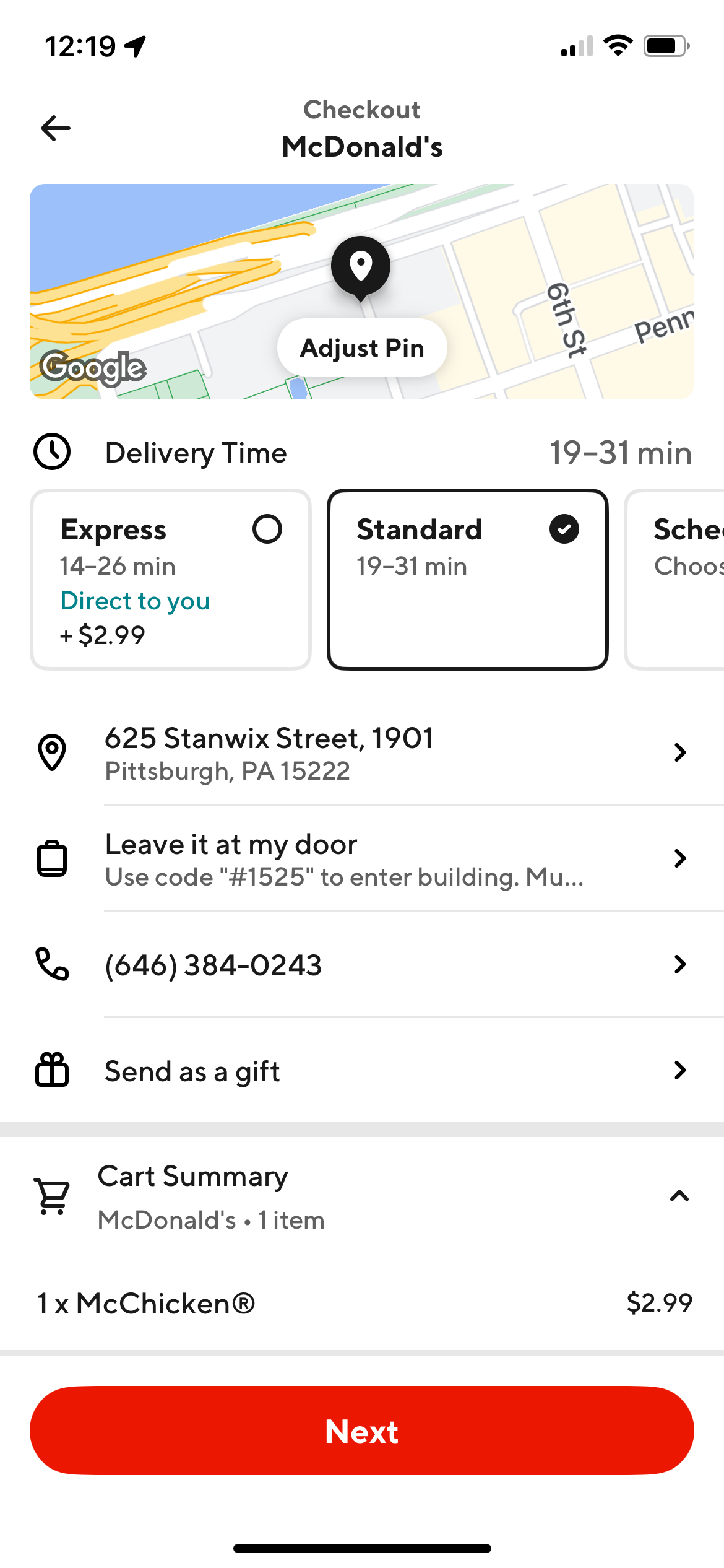 doordash app screenshot 246