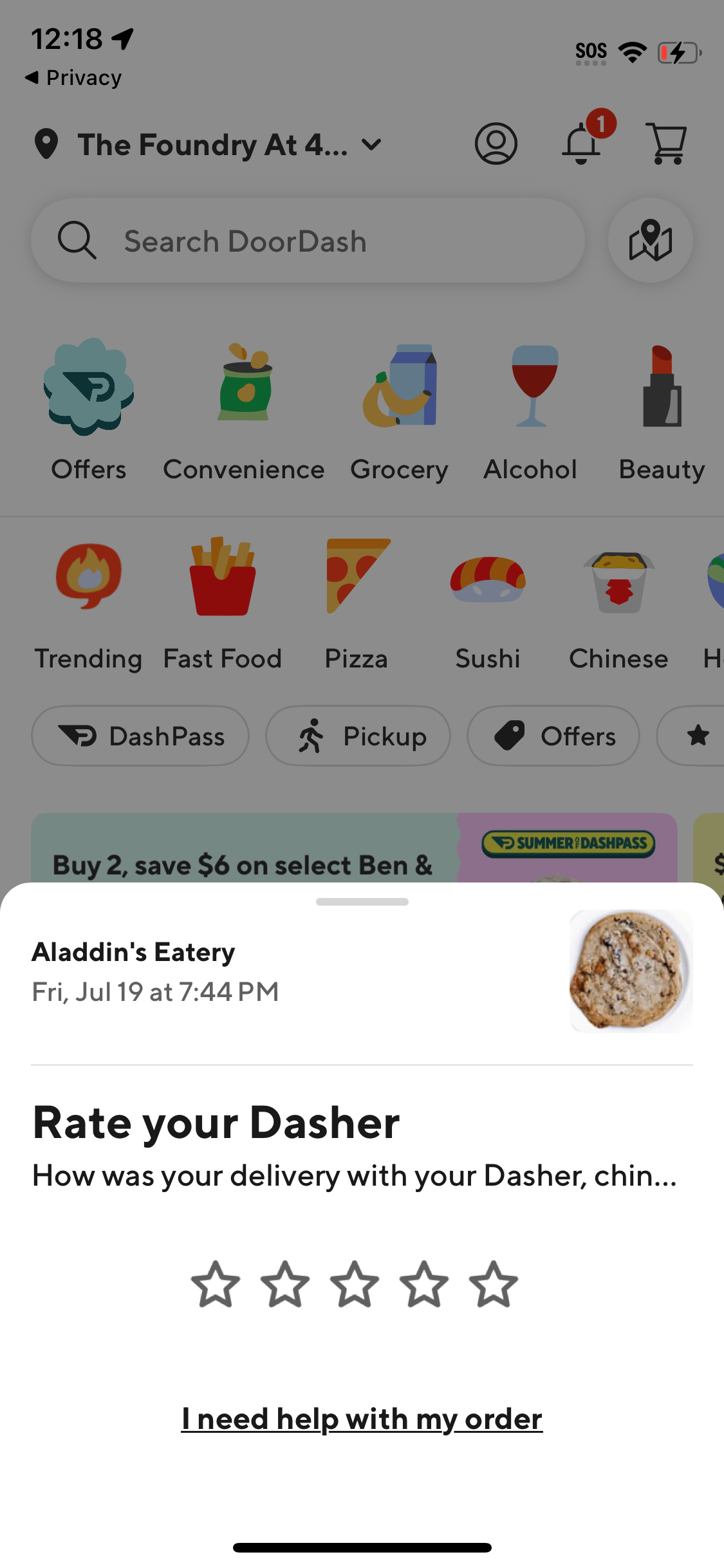 doordash app screenshot 198