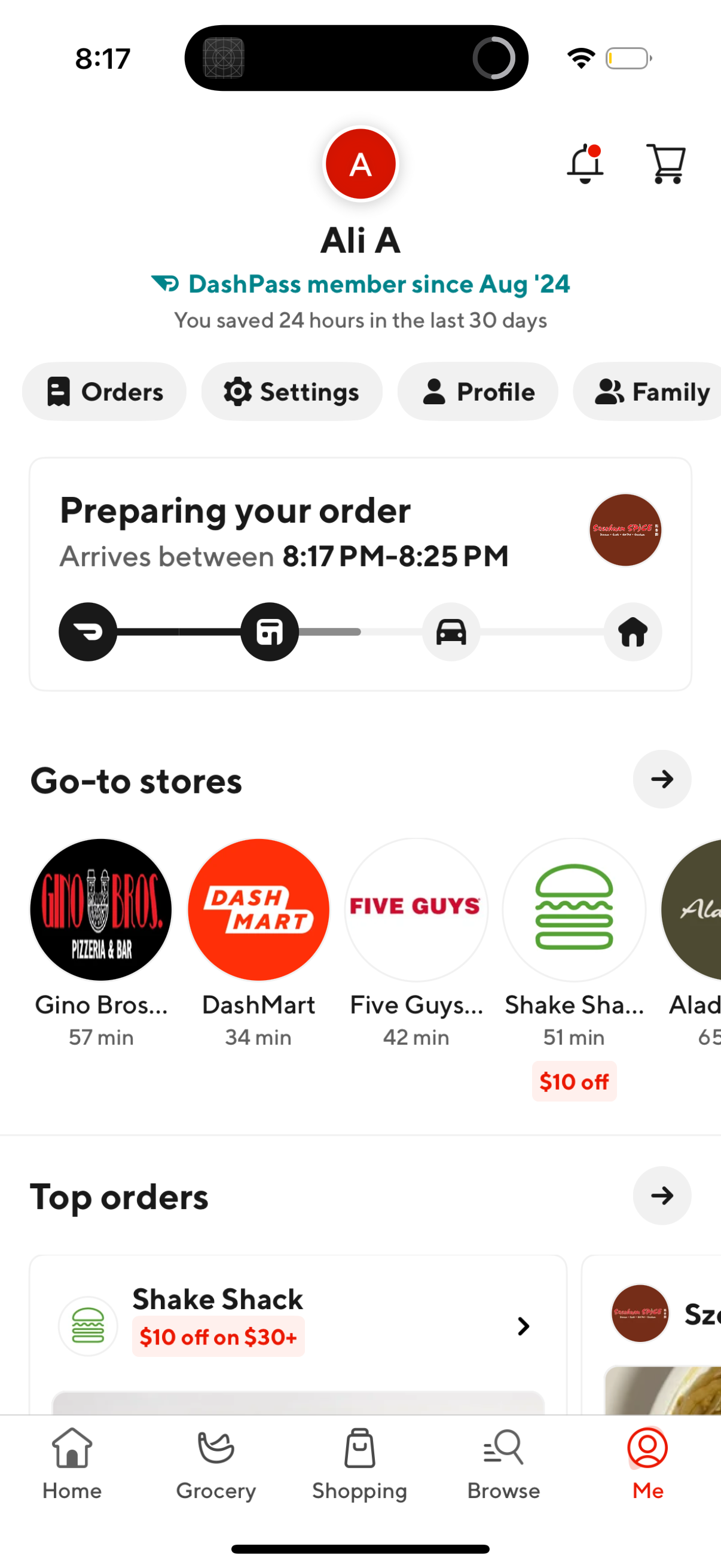 doordash app screenshot 160