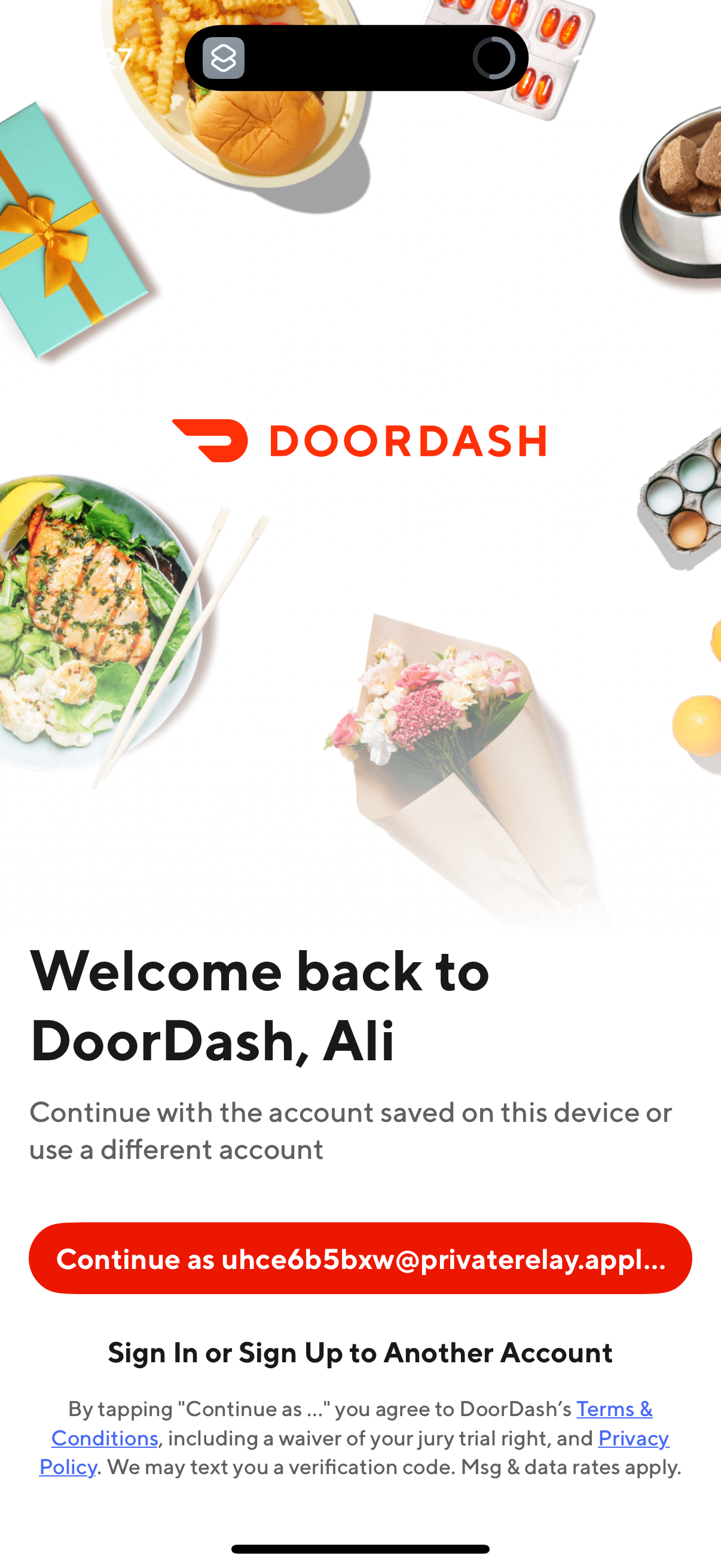 doordash app screenshot 106