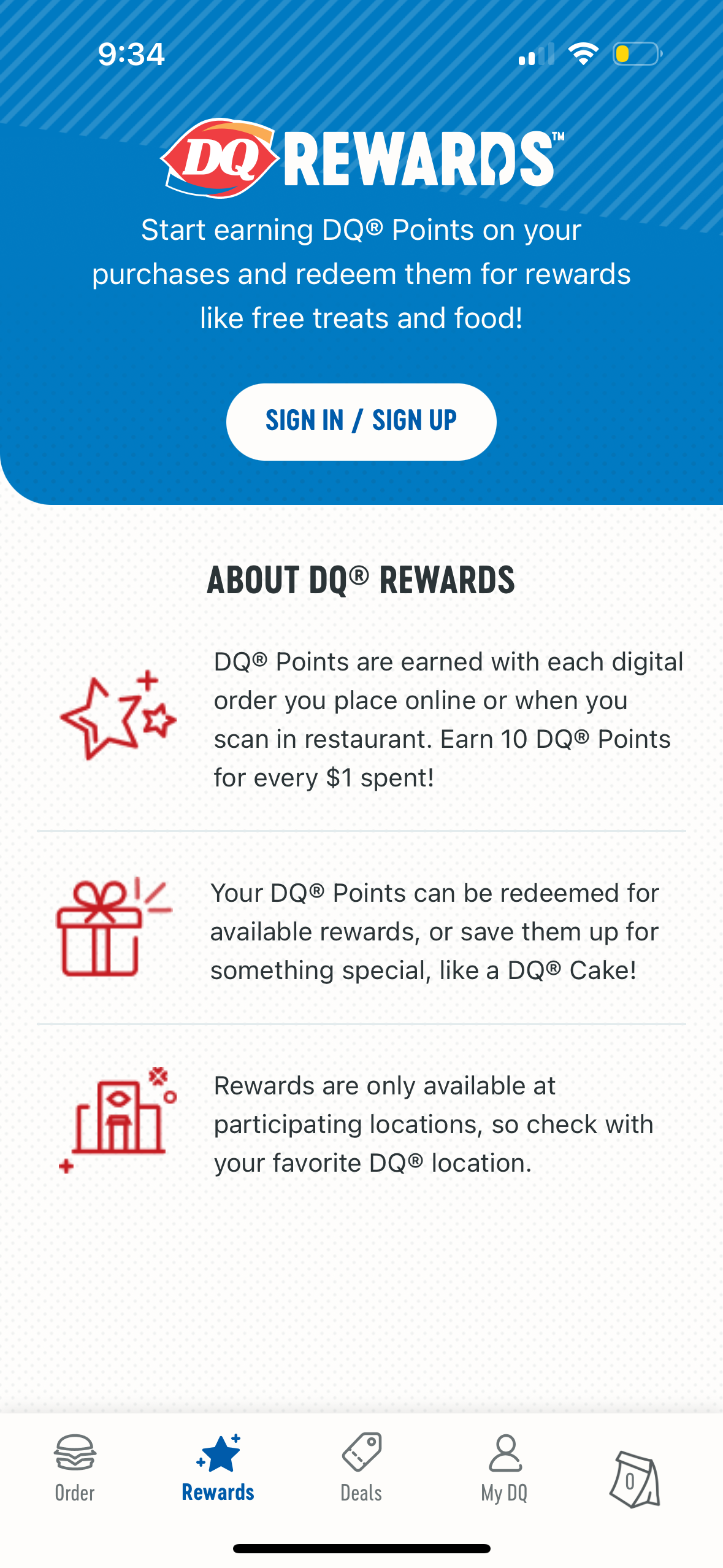 dairy-queen app screenshot 34