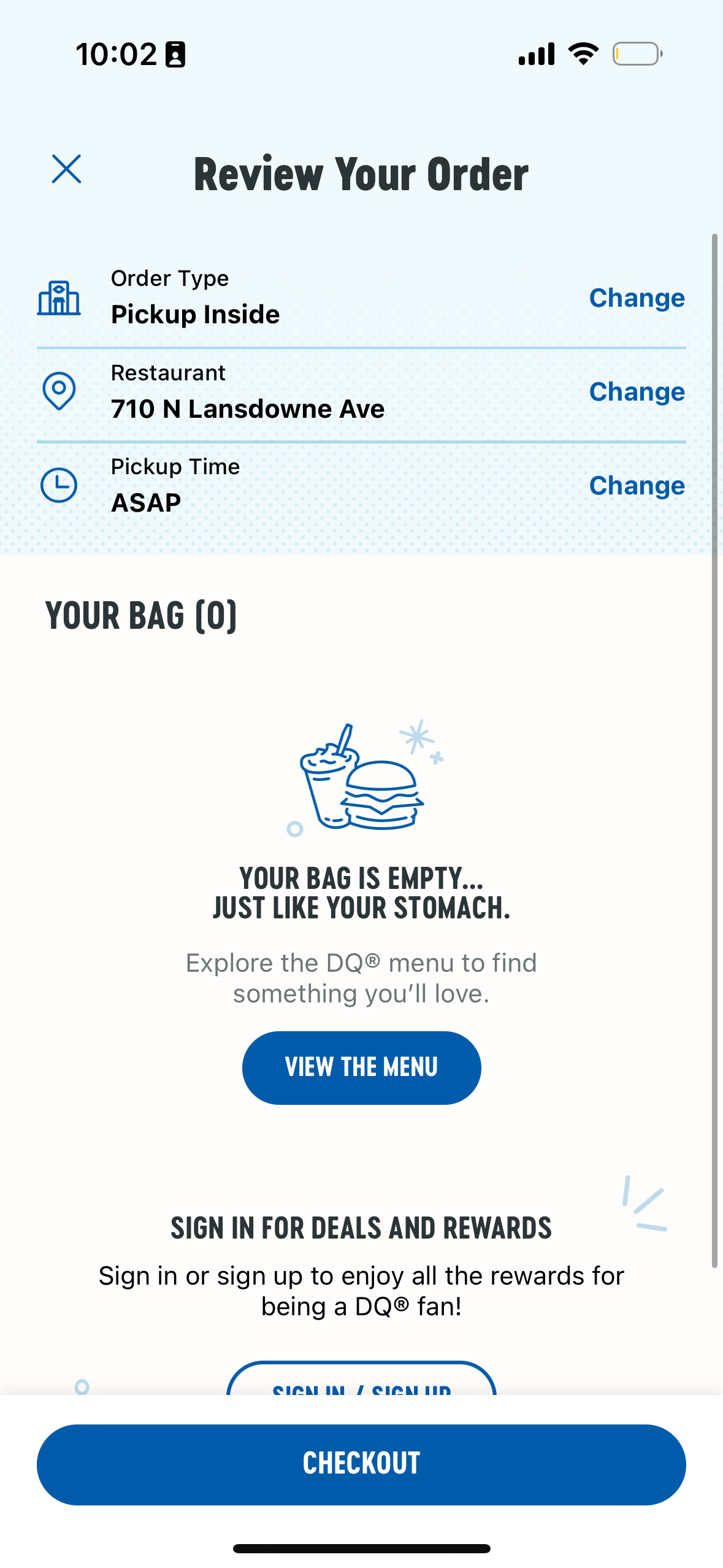 dairy-queen app screenshot 33