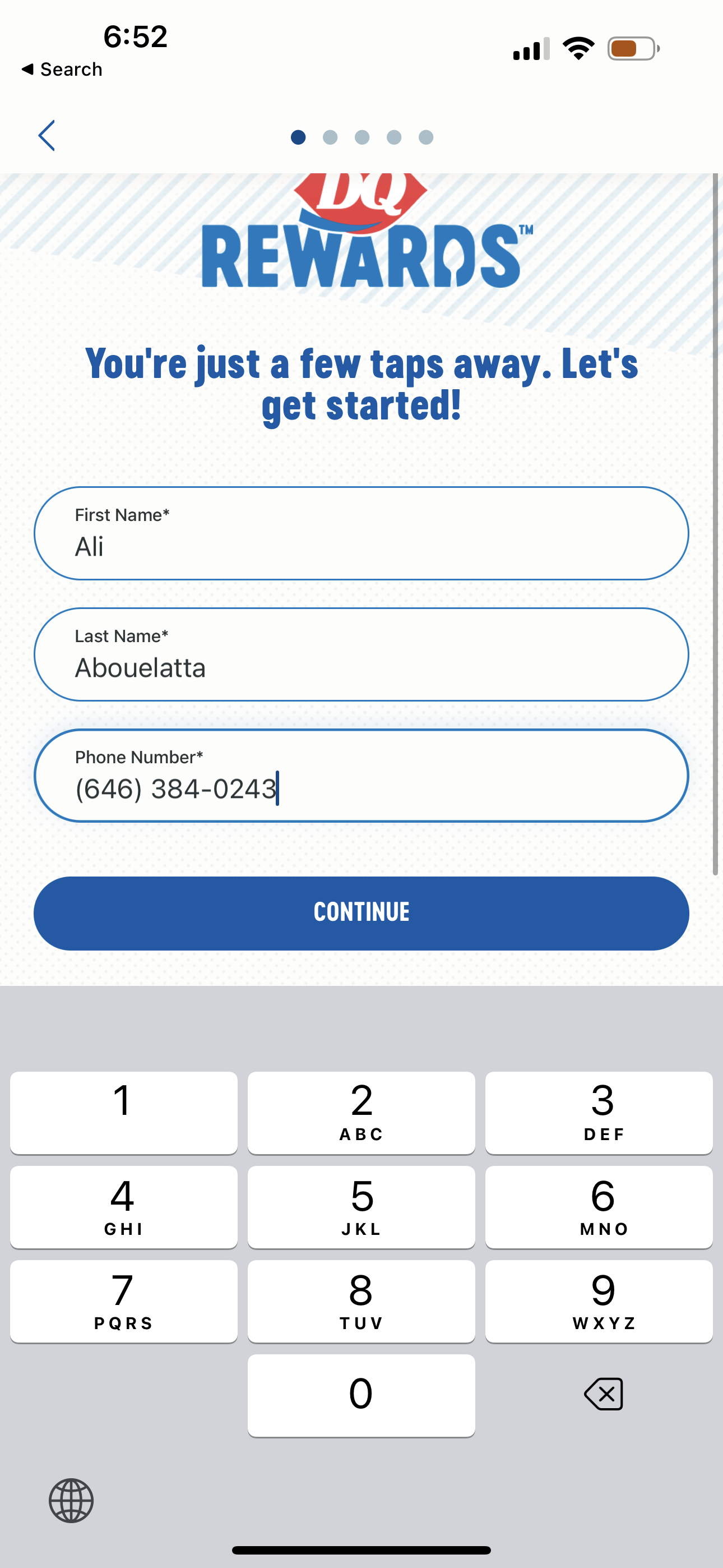 dairy-queen app screenshot 74
