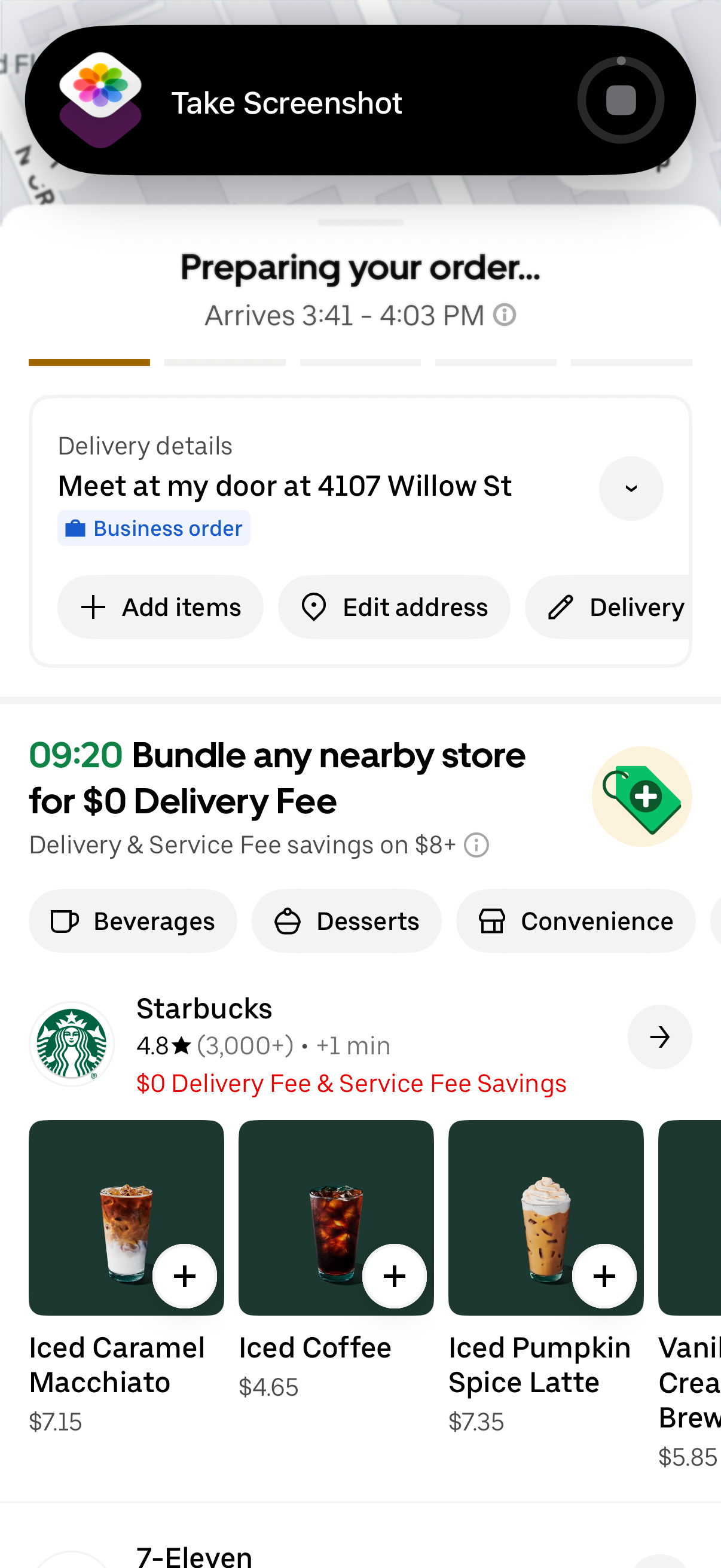 uber-eats app screenshot 10